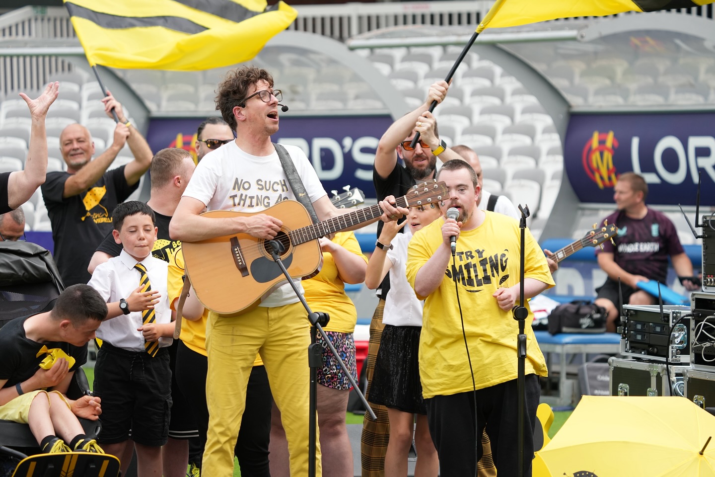 Electric Brolly Shines At Lord's Cricket Ground