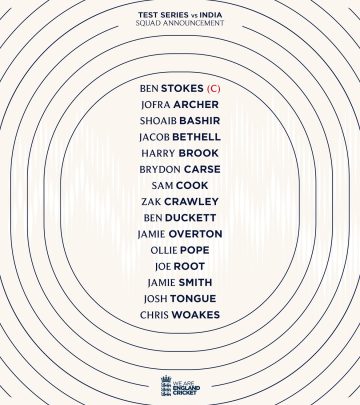 England Cricket Welcomes Jof Back