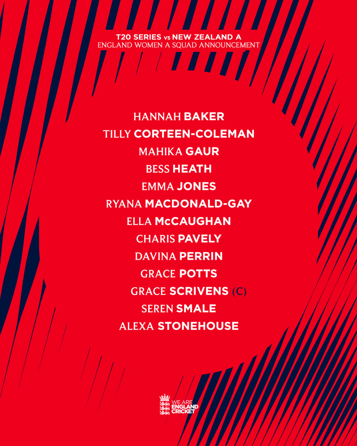 England Women A Set For ODIs And T20s Against New Zealand A Dynamic roster showcases talent in three exciting limited overs encounters -sheer passion