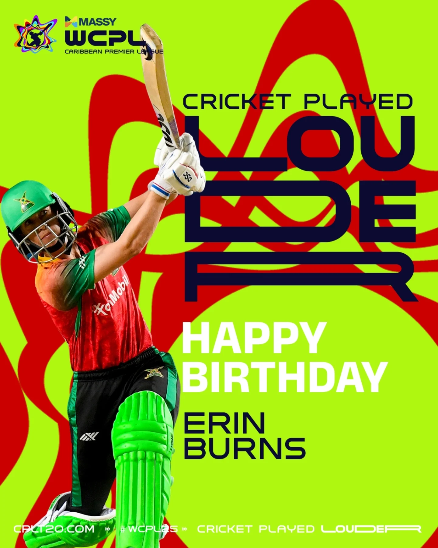 Erin Burns Celebrates Birthday At WCPL25 WCPL25 magic meets birthday festivity: Erin Burns shines with big knocks and fan zeal!!!!
