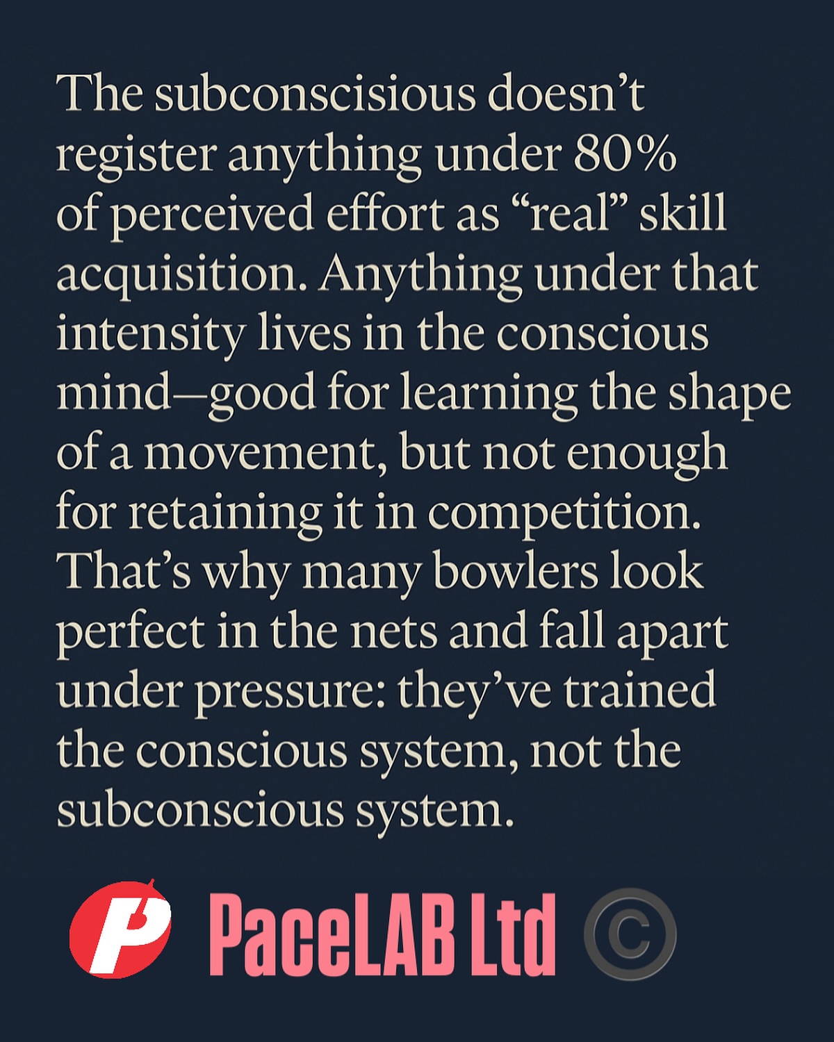 Changing training methods to mirror match conditions gives bowlers the perfect edge now!!