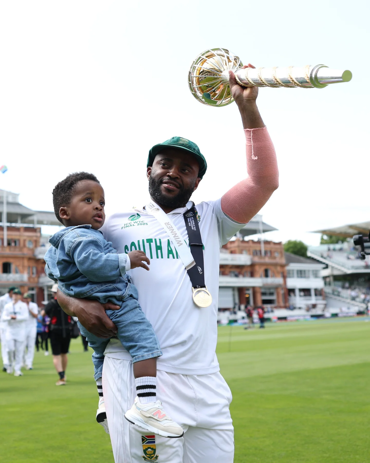 Father's Day Treat For Temba Bavuma