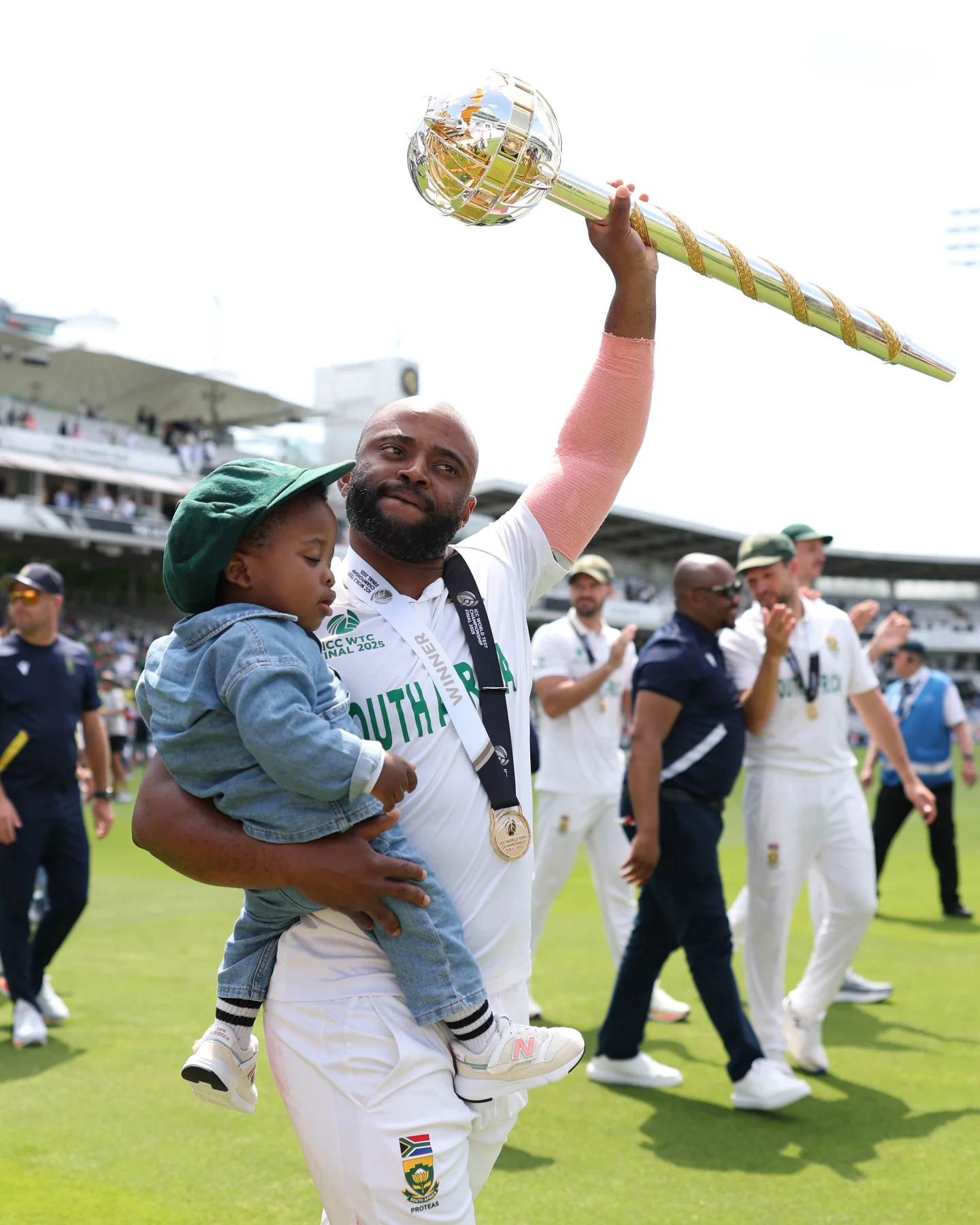 Father's Day Treat For Temba Bavuma