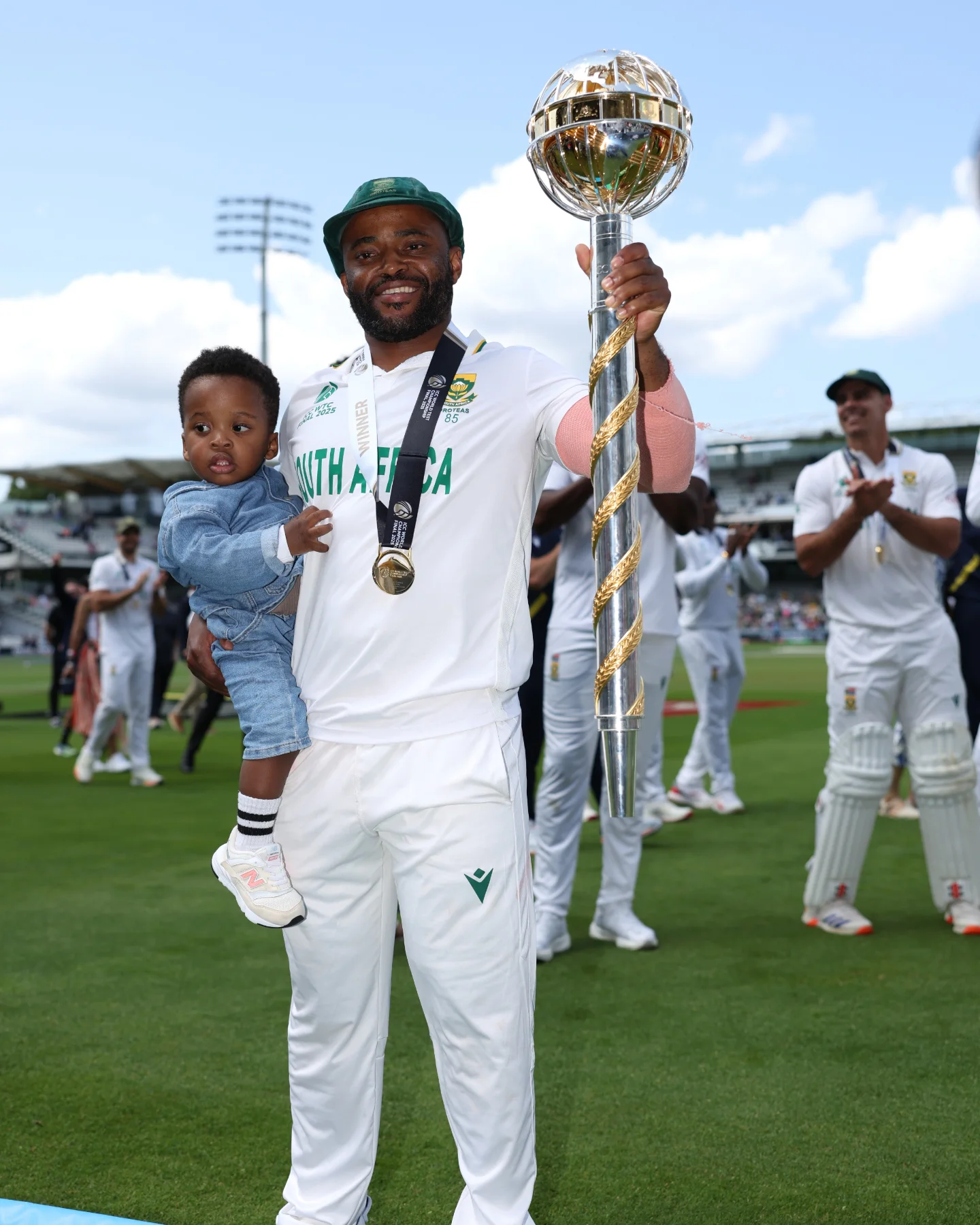 Father's Day Treat For Temba Bavuma
