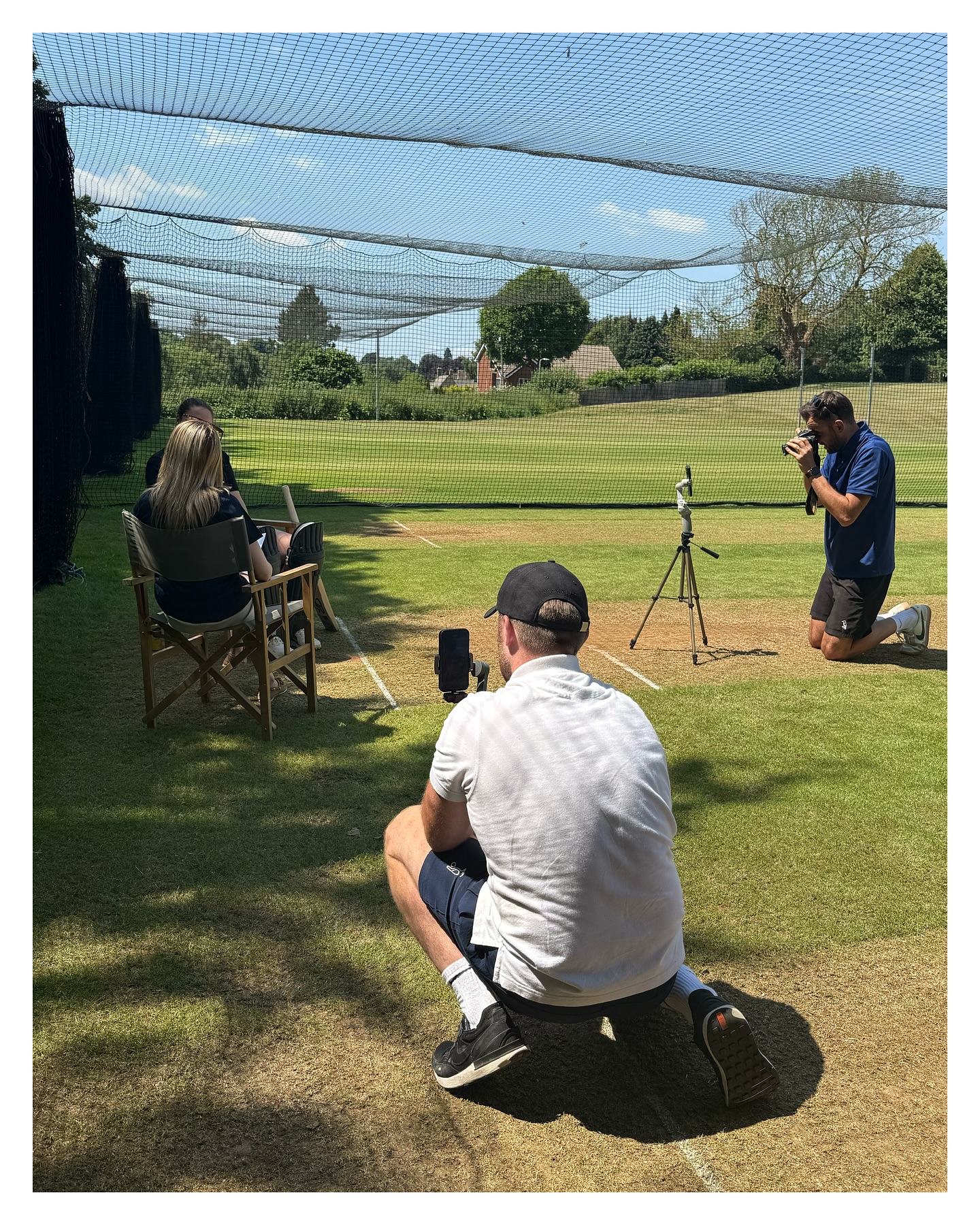 Filming With Nat Sciver-Brunt At Uppingham School