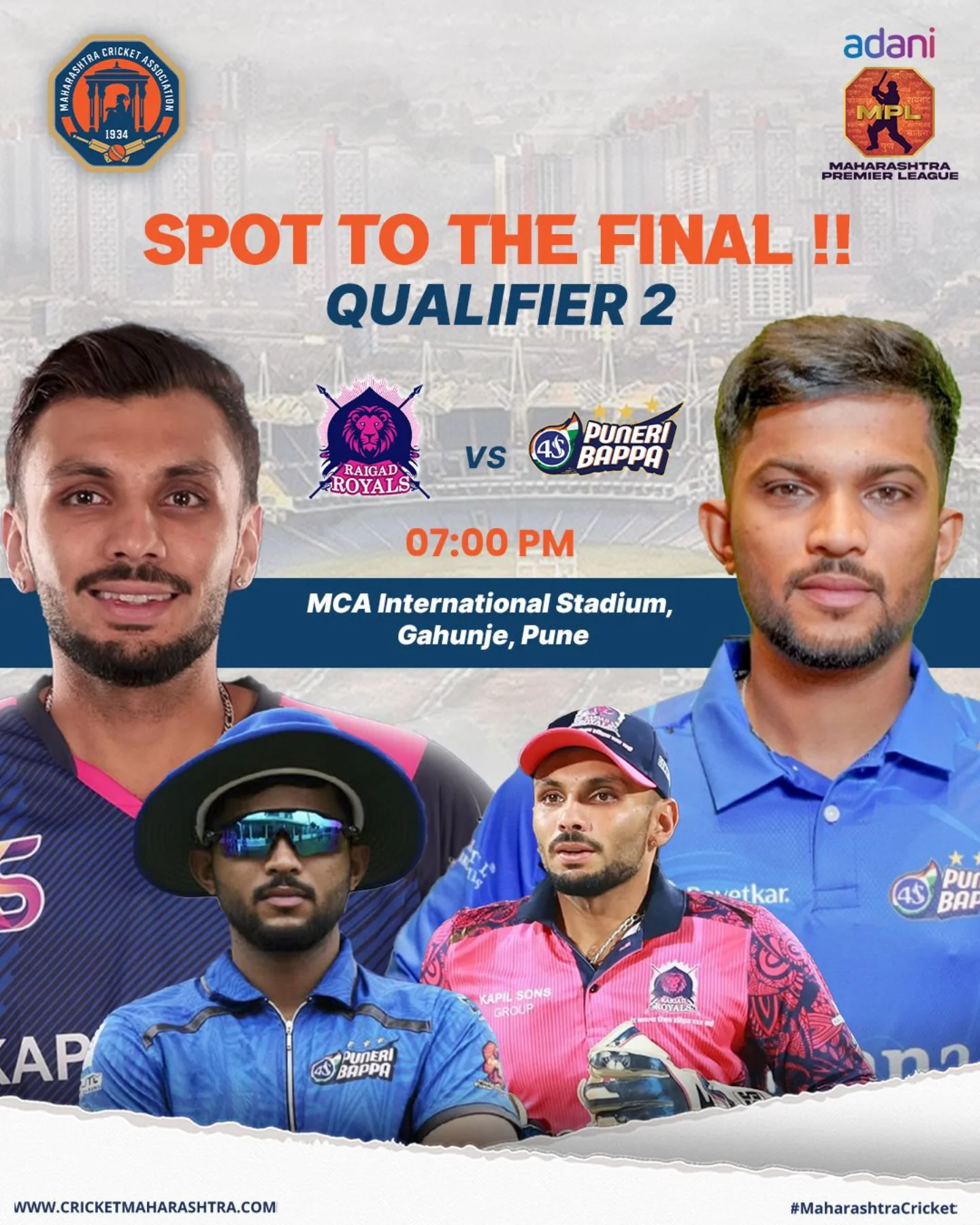 A high-stakes encounter sets the stage for a grand finale showdown at the MCA Stadium Now