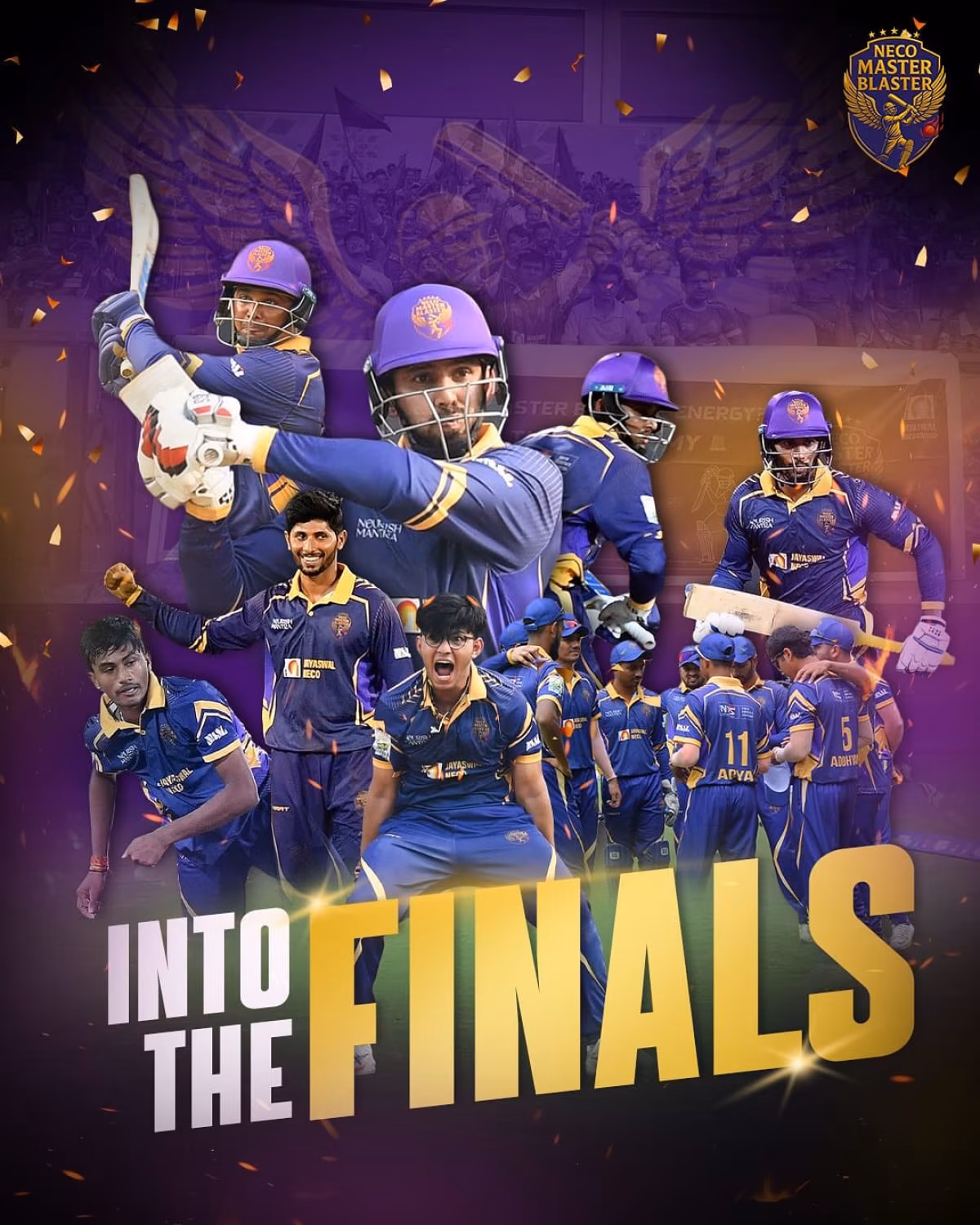 Finals Journey: Jitesh Sharma Drives His Team Forward Affirming a dedicated, inspiring path, Jitesh Sharma celebrates one last step to glory!!!!
