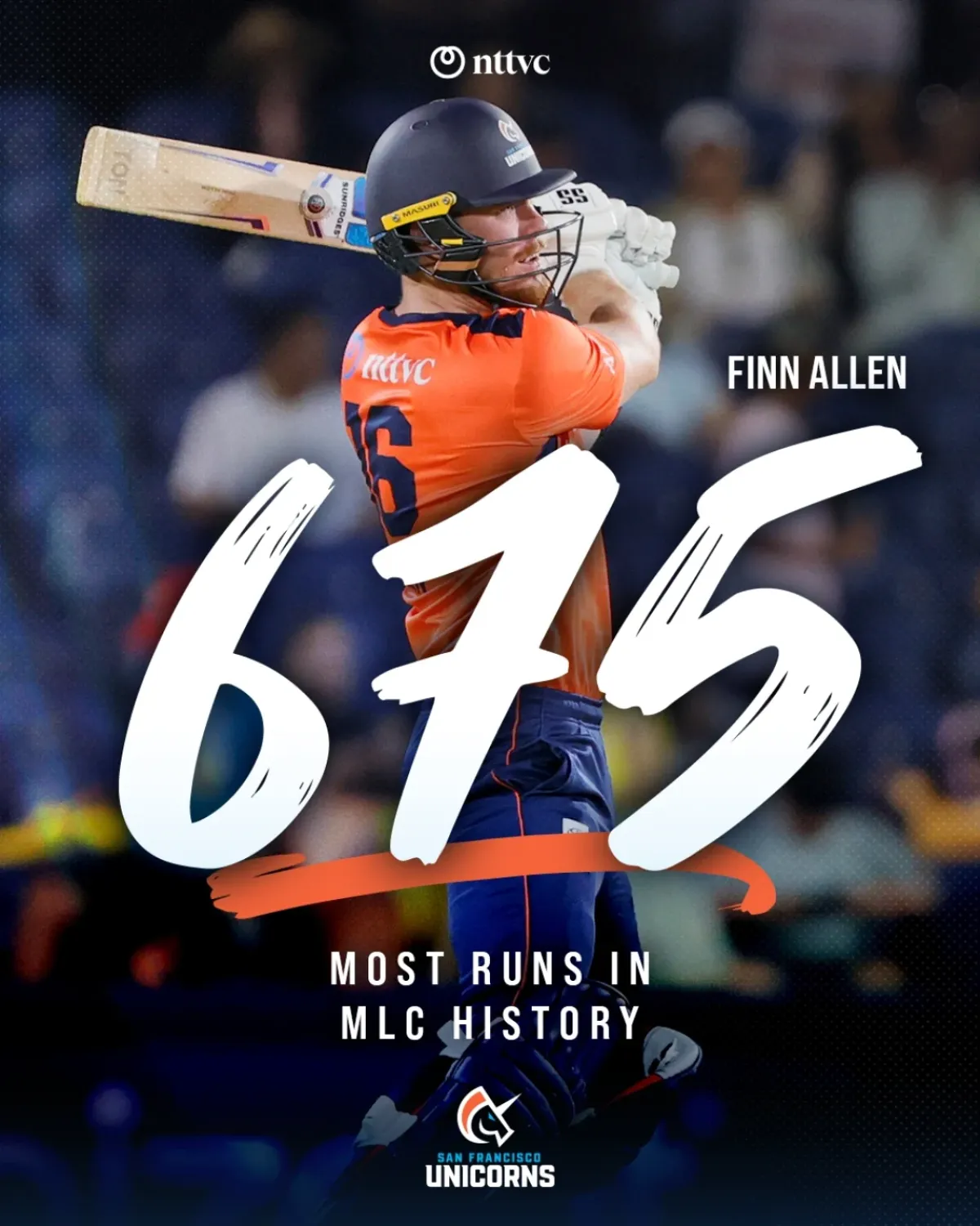 Finn Allen Sets MLC Scoring Record Cricket star Finn Allen powers Major League Cricket history with mad record-breaking feat!