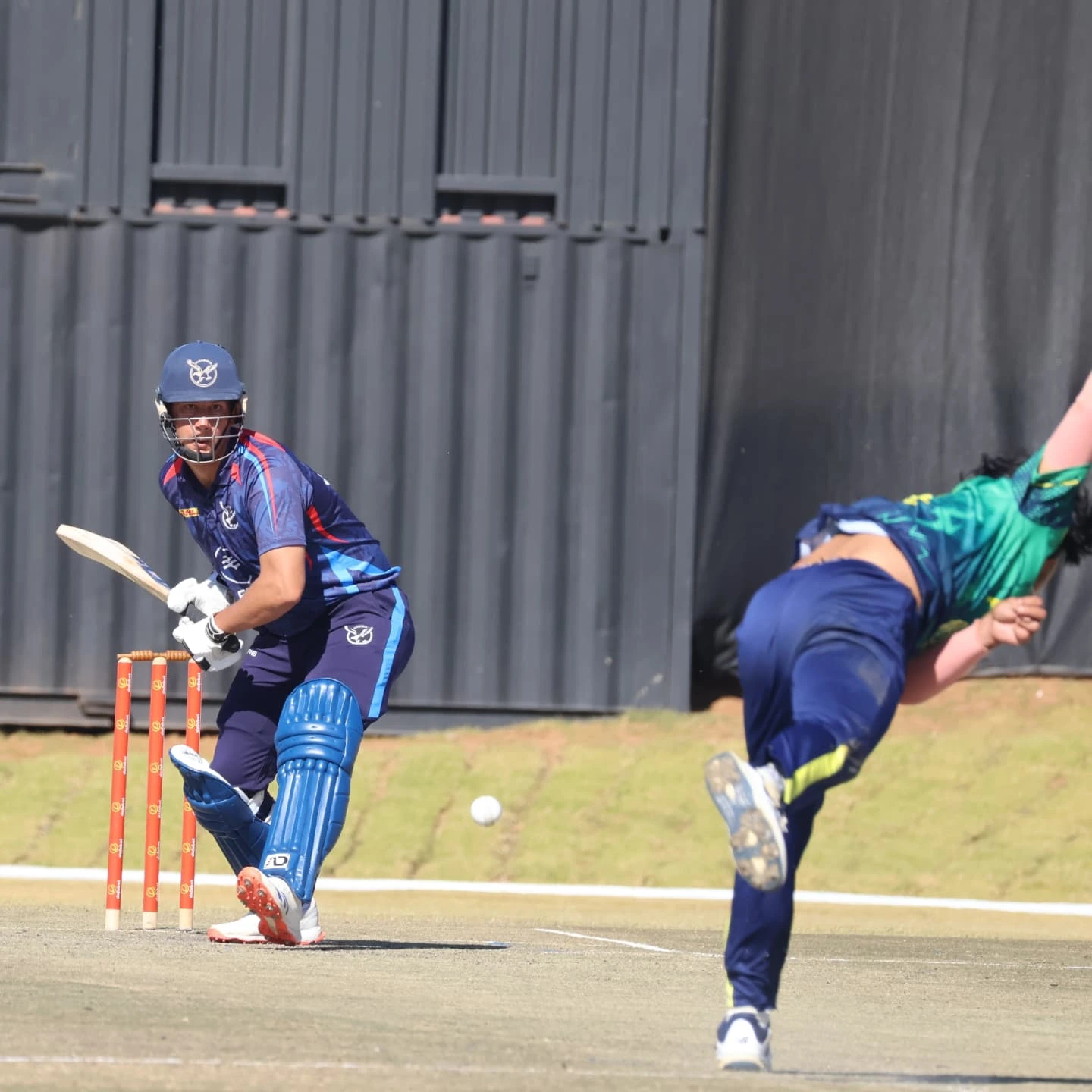 FNB Eagles Hold Steady At 140/8 In 34 Overs Namibia's cricket squad shows grit on field as they fight against Assam bowling attack!...