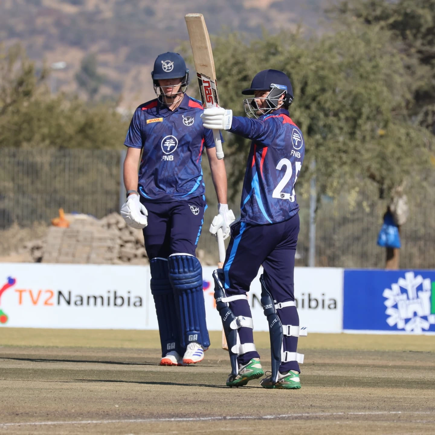 FNB Eagles Maintain Dominance With 135/1 at 30 Overs Namibia’s FNB Eagles surge at 30 overs, igniting crowd excitement with dynamic, bold play.
