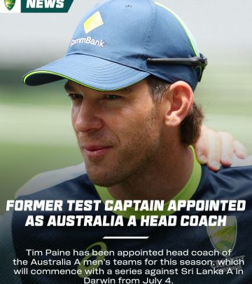 Former Australian Wicket-Keeper Honored