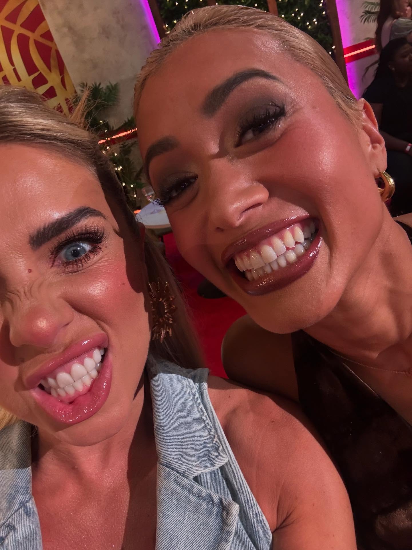 Fun Night Unites Gabby Dawn Allen At Love Island