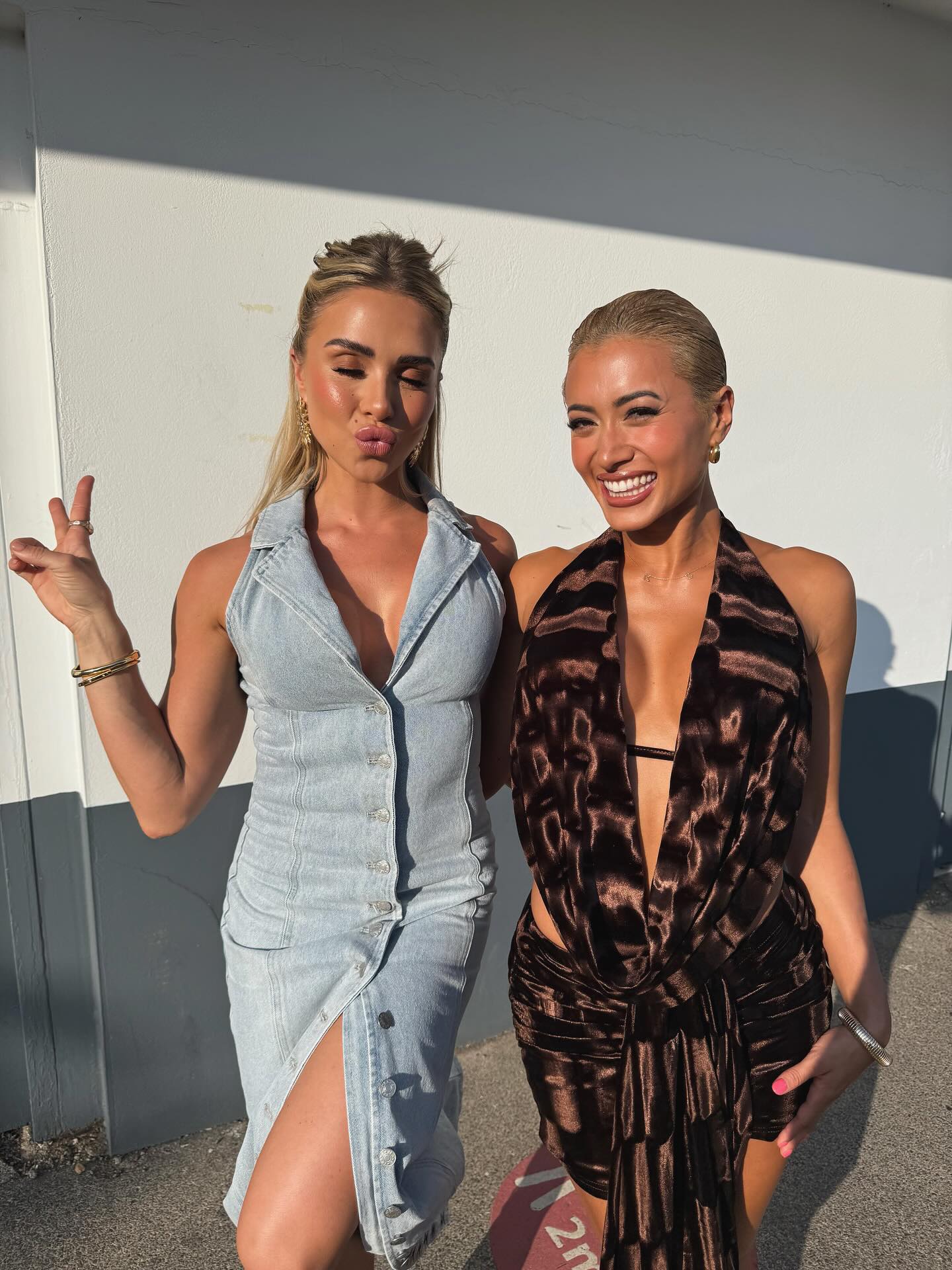Fun Night Unites Gabby Dawn Allen At Love Island