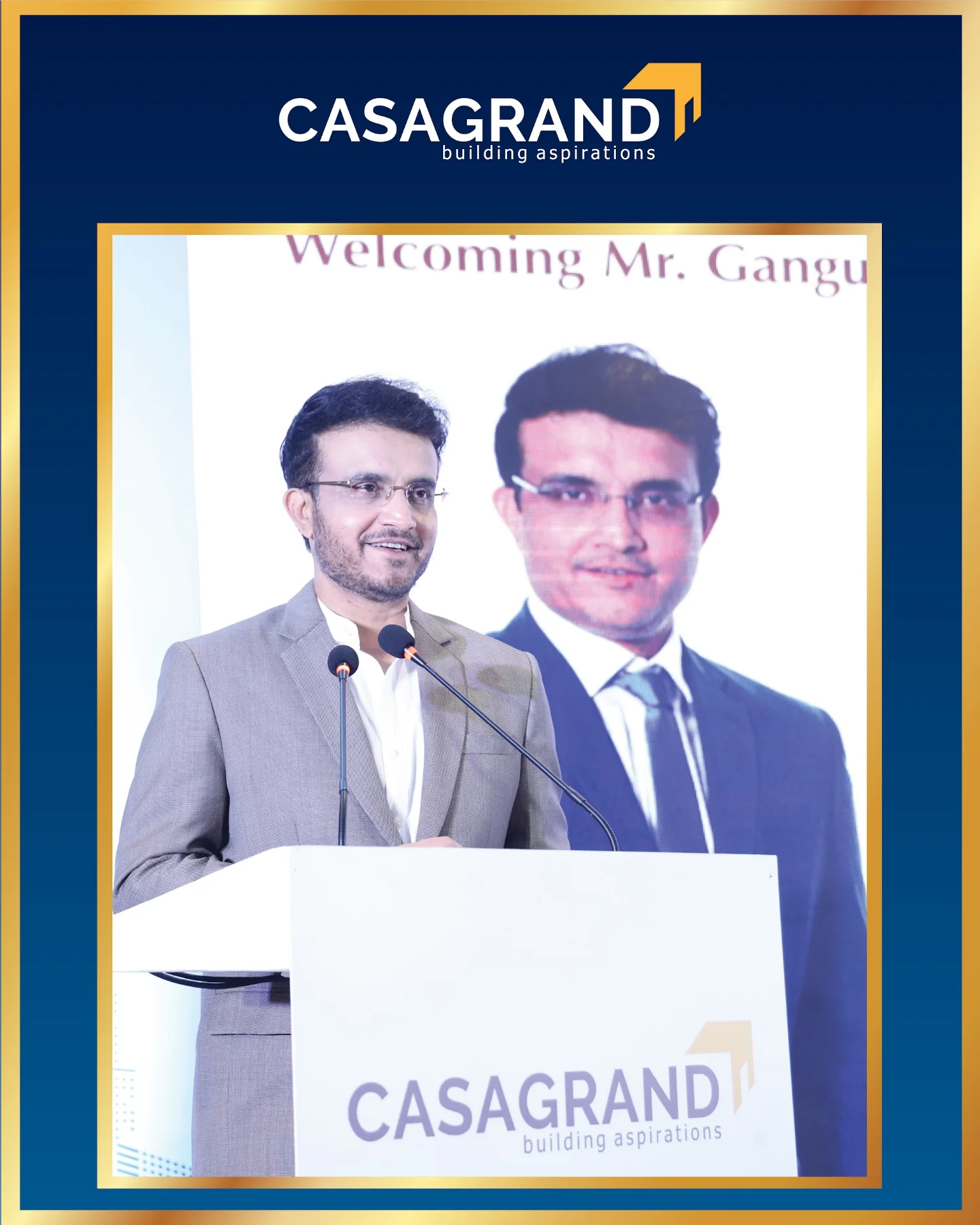 Ganguly Continues As National Brand Ambassador