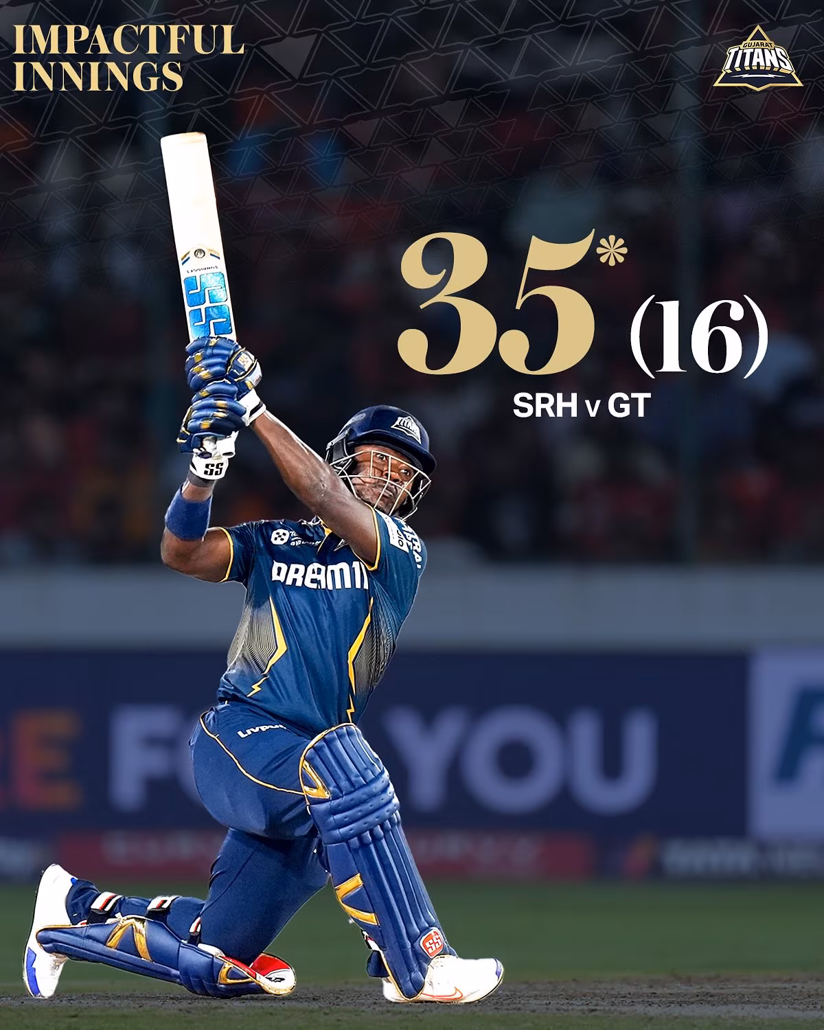Gujarat Titans: Short Cameos, Max Impact