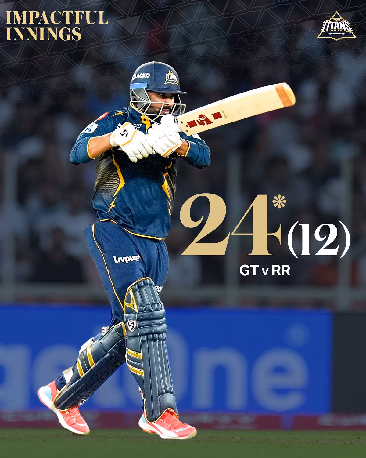 Gujarat Titans: Short Cameos, Max Impact