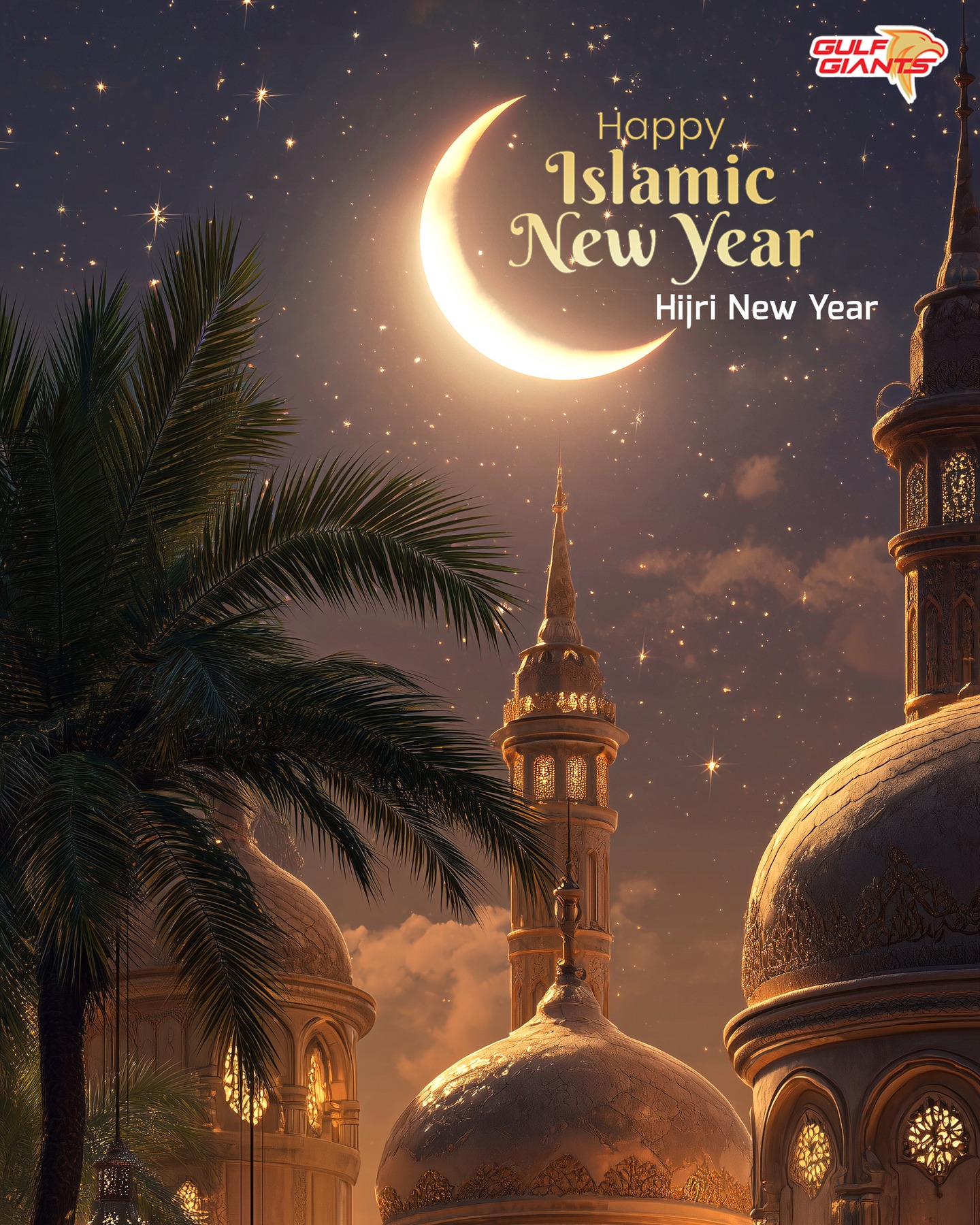 Gulf Giants Celebrate Hijri New Year With Blessings Gulf Giants Embrace A Blessed New Year, Spreading Faith, Hope And Joy To All Fans! 2023!!!