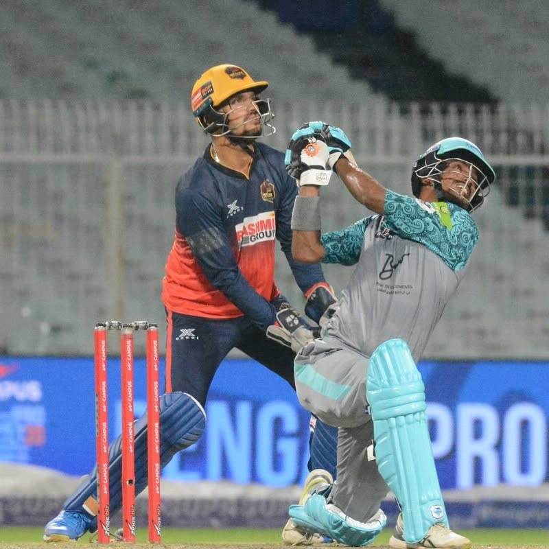 Harbour Diamonds Seize Top Spot In Bengal Pro T20 Thriller