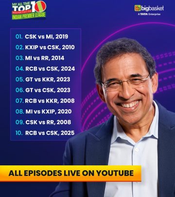 Harsha Bhogle Revisits Top 10 IPL Matches