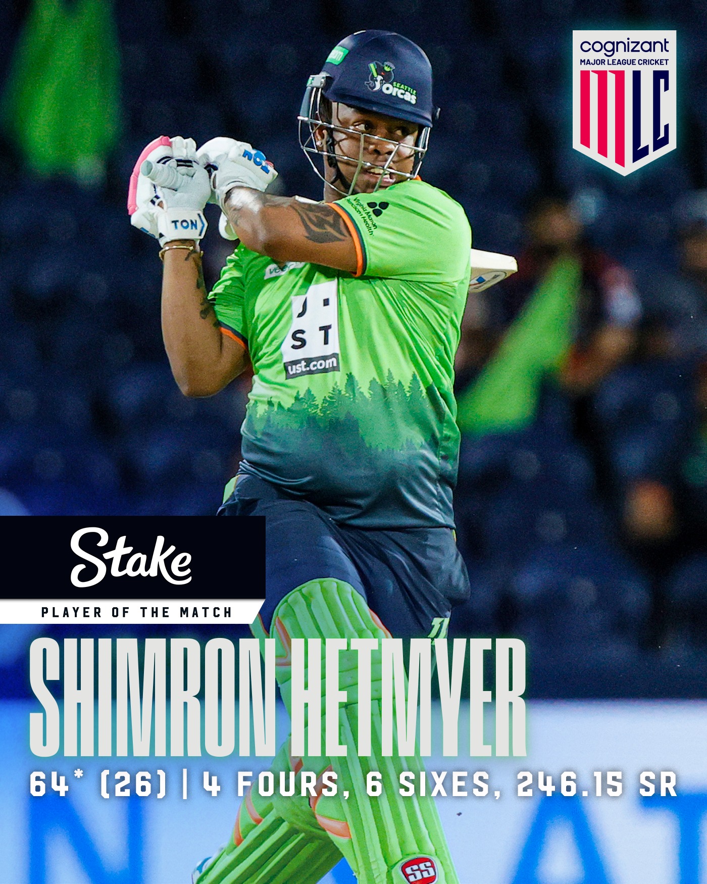 Shimron Hetmyer shines again as he secures second consecutive Stake Player award - top!!!