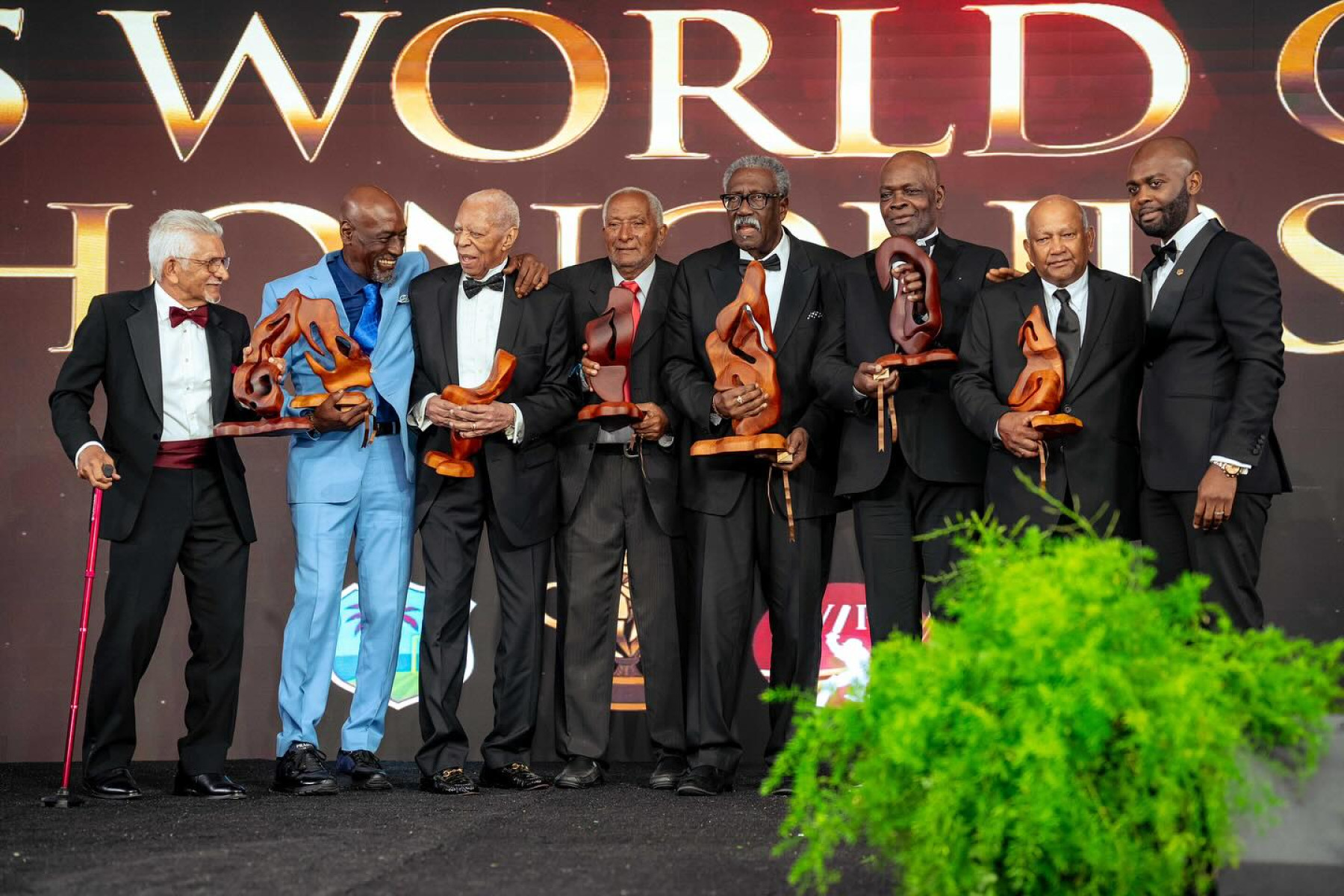 A heartfelt celebration in Barbados uniting illustrious legends and lively regional pride!!!!