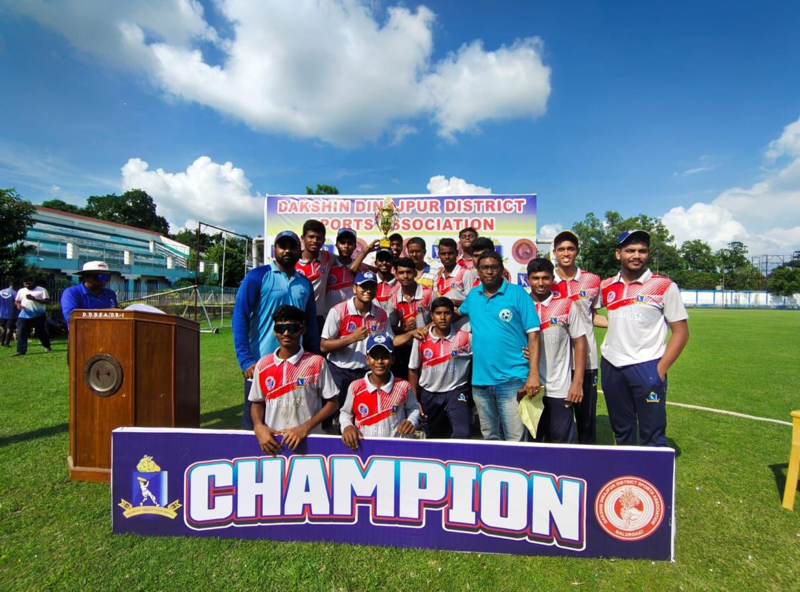 Howrah DSA clinches U-18 crown with a brilliant display in Balurghat final clash tonight!!