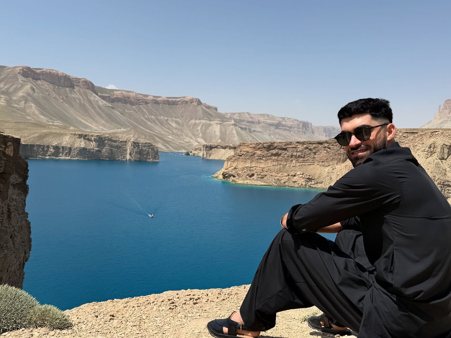Ibrahim Zadran’s Poetic Tribute At Band-e Amir