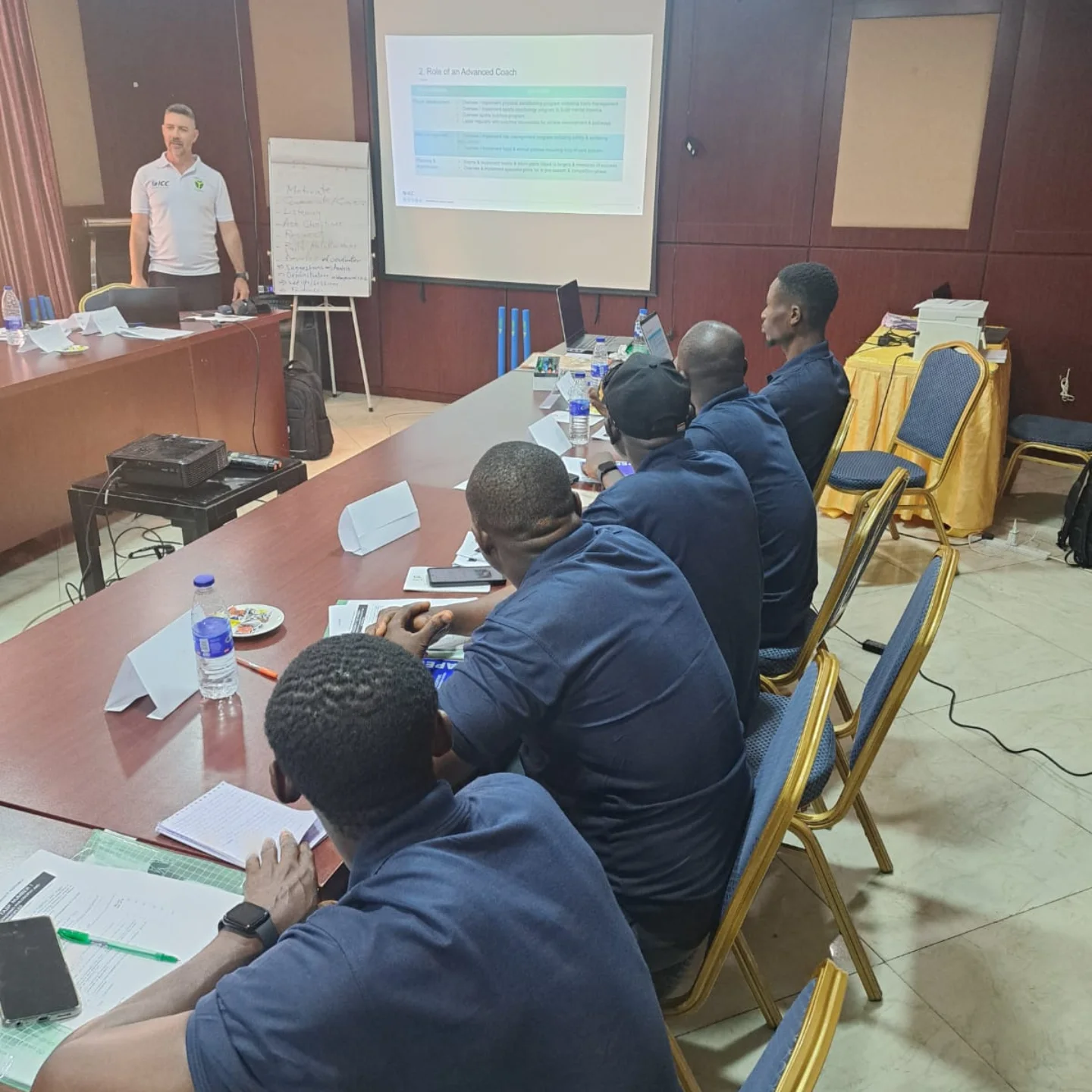 ICC Level 2 Coaching Course Begins In West Africa