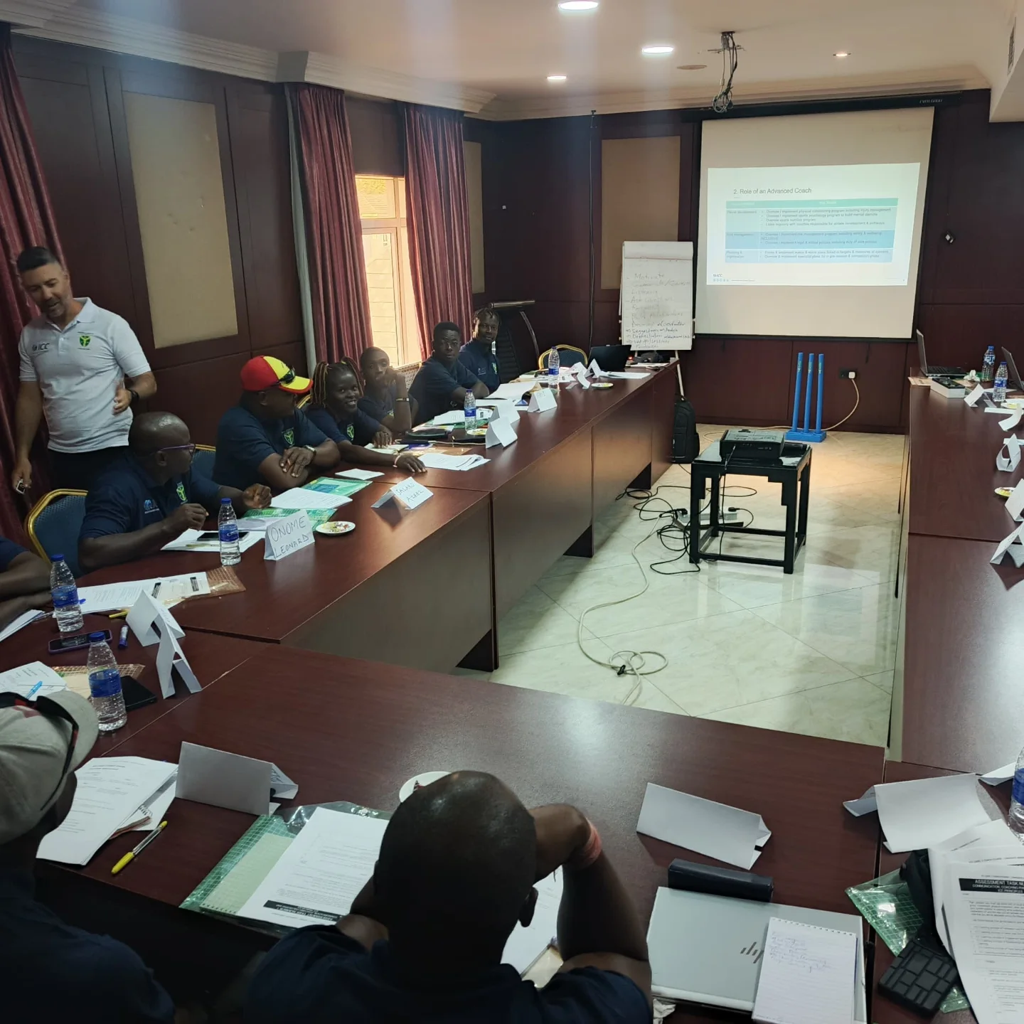 ICC Level 2 Coaching Course Begins In West Africa