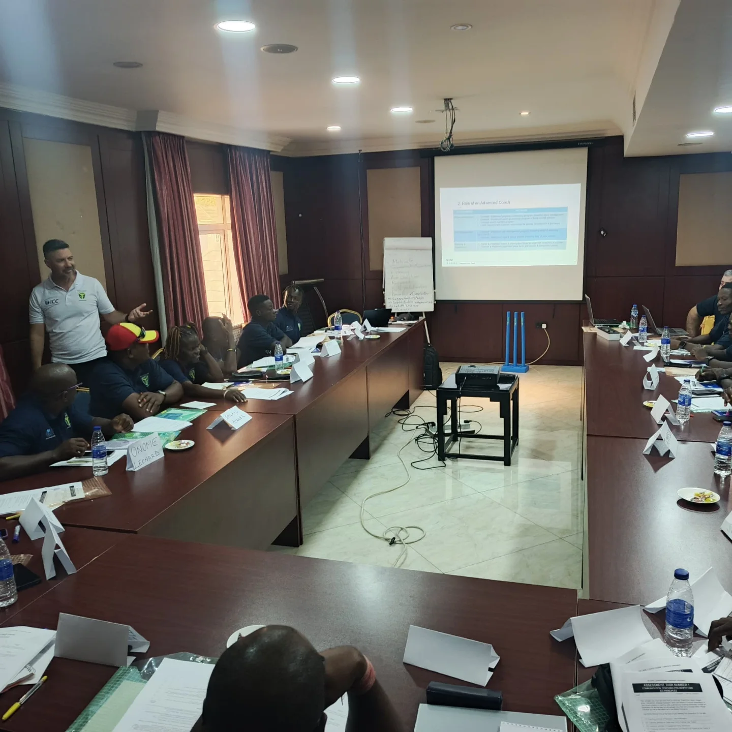 ICC Level 2 Coaching Course Begins In West Africa