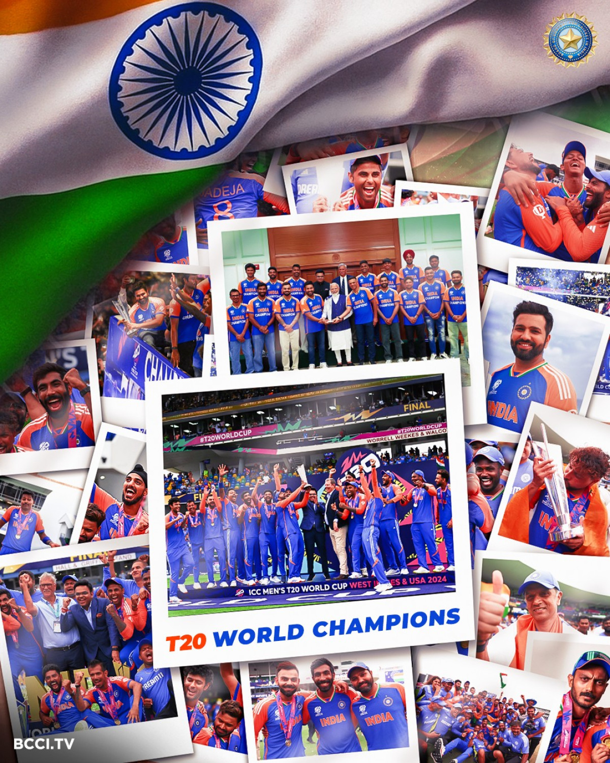Honoring past victory and glory with timeless reflections that inspire every Team India!!