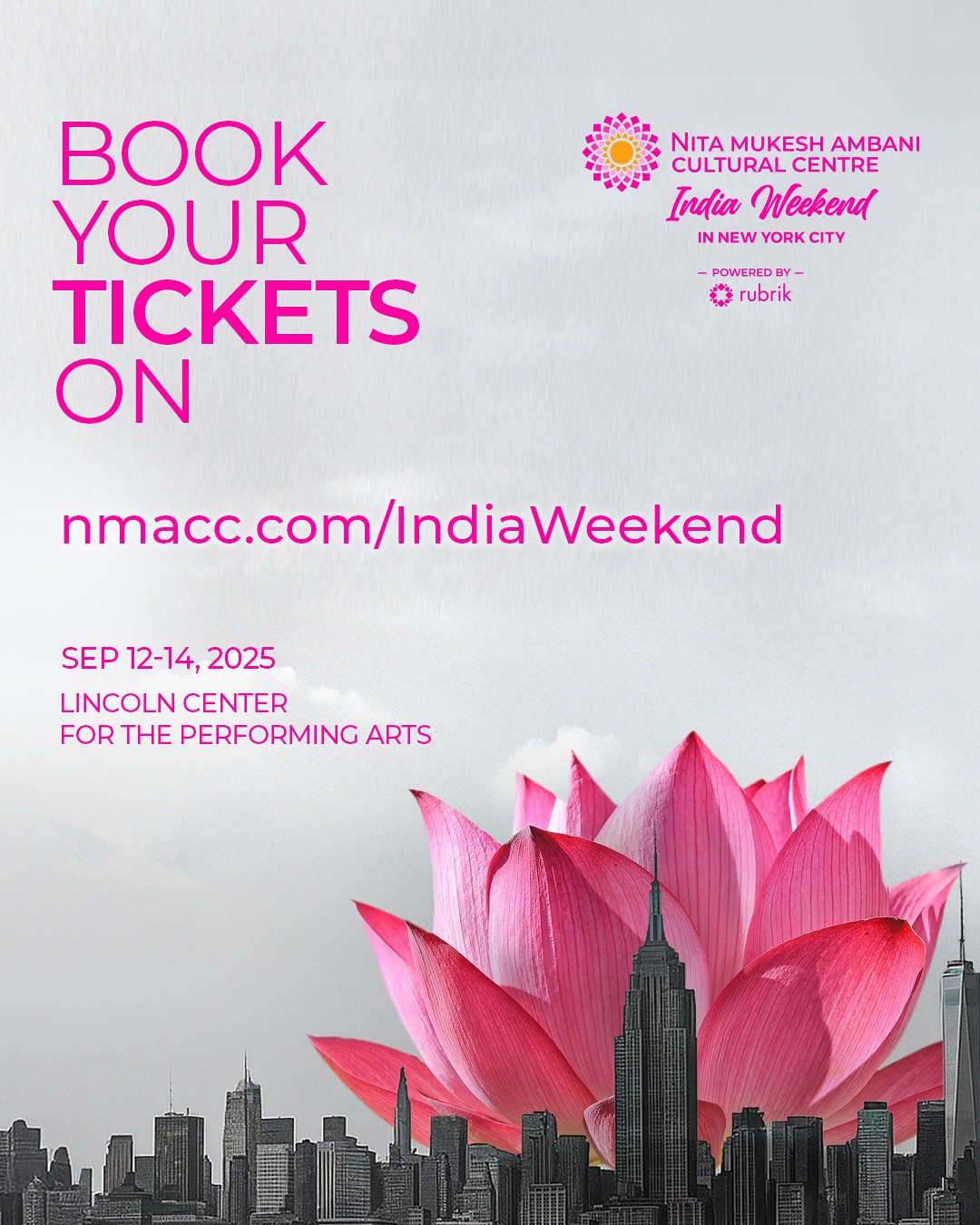 India Festival Tickets Live At Lincoln Center