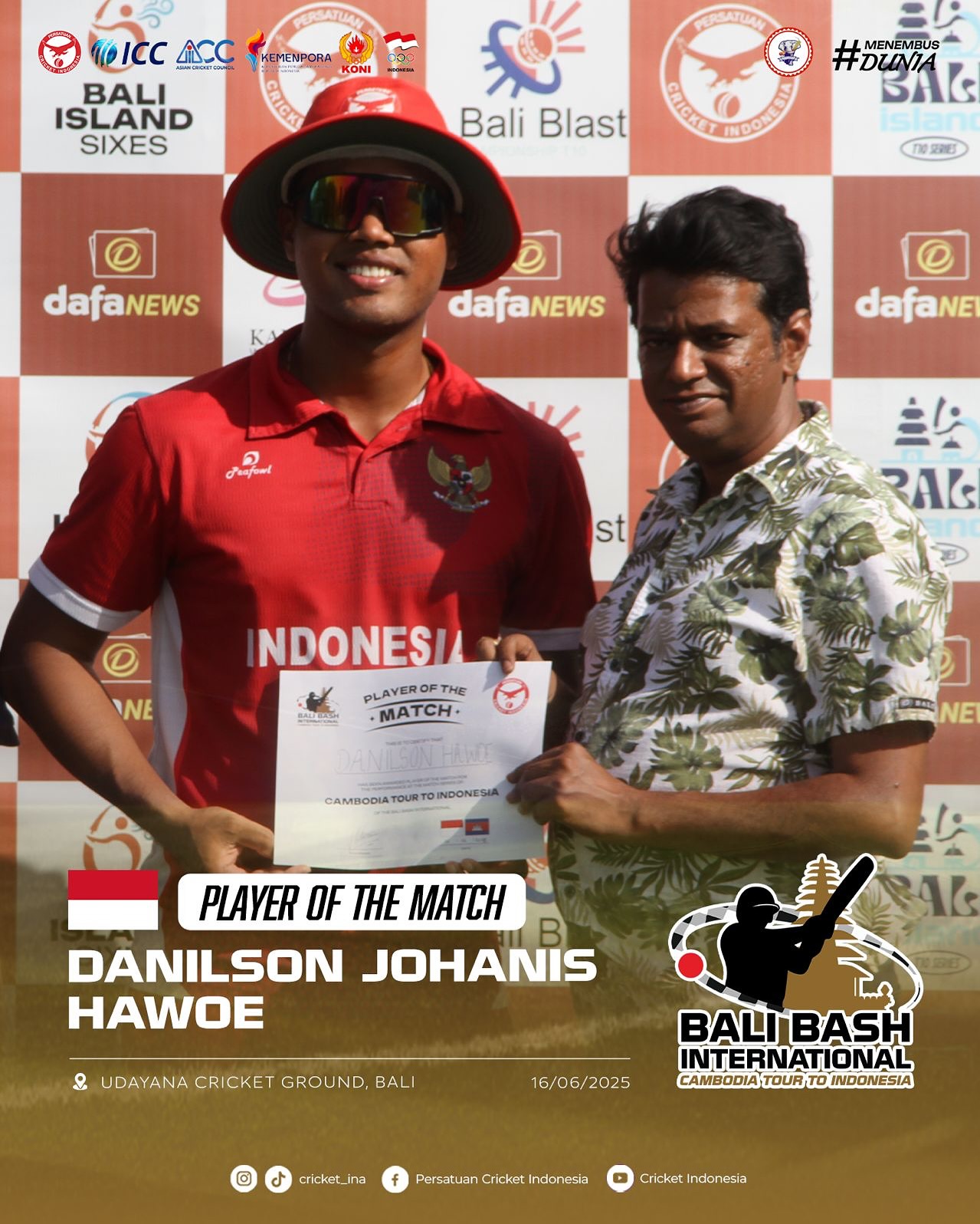 Indonesia Clinches Rescheduled Win In Cambodia Tour