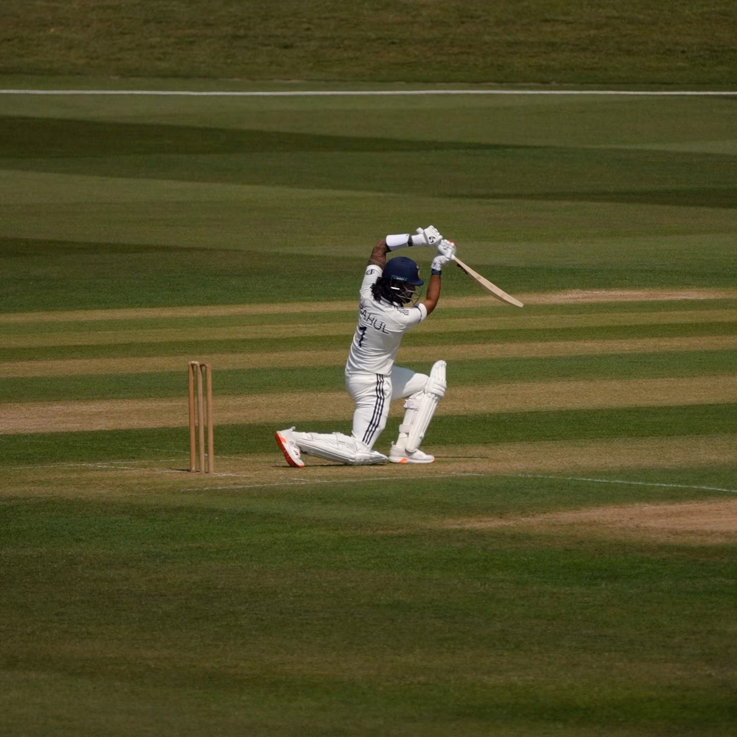 Intra-Squad Cricket Game Kicks Off At Beckenham KL Rahul, Jadeja & Shubman Gill hit half-centuries as India unit battles on Beckenham turf.