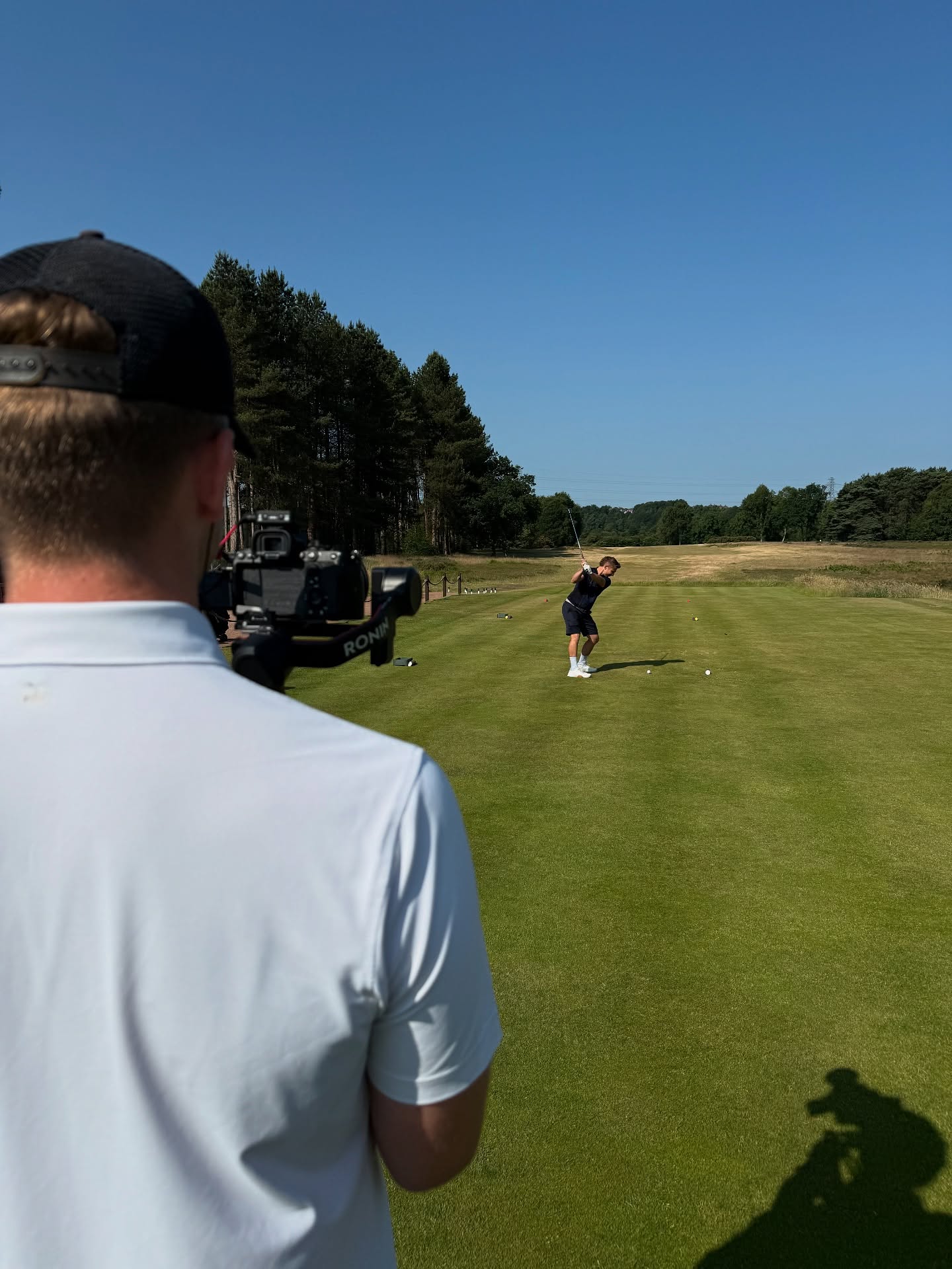 James Taylor Films With Stewart Golf