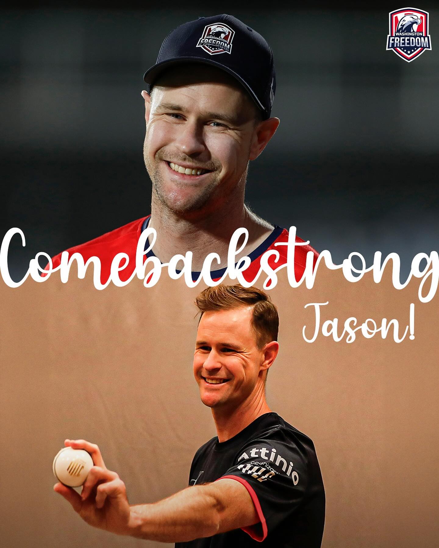 Cricket ace sidelined by injury; Washington Freedom to announce his replacement very soon.