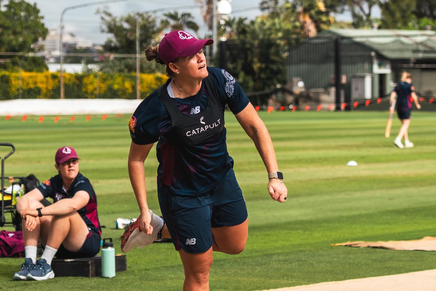 Jess Jonassen Smiles Through Pre Season Pain