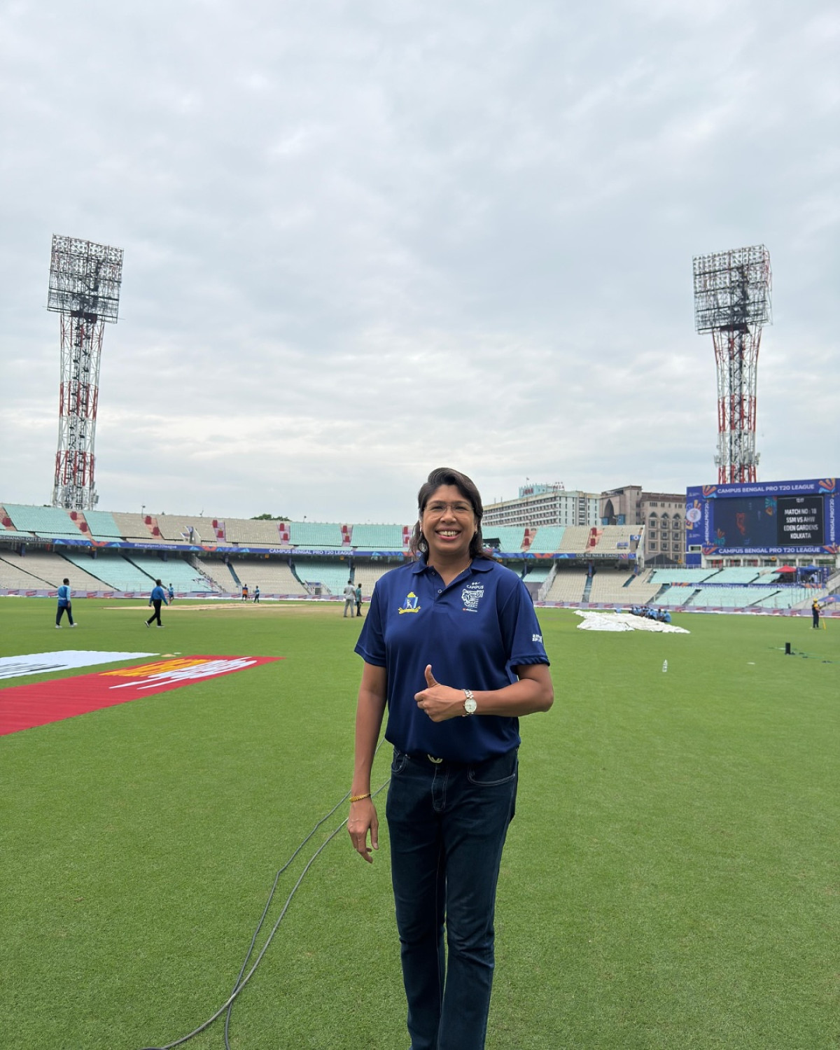 Jhulan Goswami Shines at Bengal Pro T20 League Legendary cricketer charms fans as Bengal Pro T20 League unfolds its exciting roster - Hot