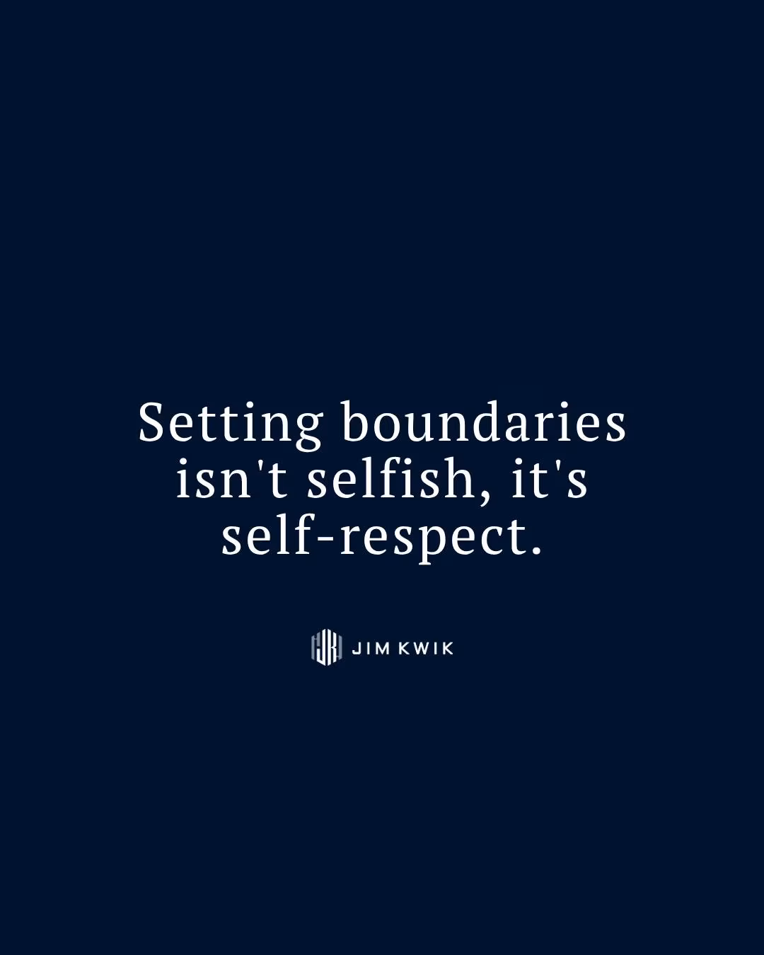 Jim Kwik Emphasizes Clear Boundaries For Mutual Respect