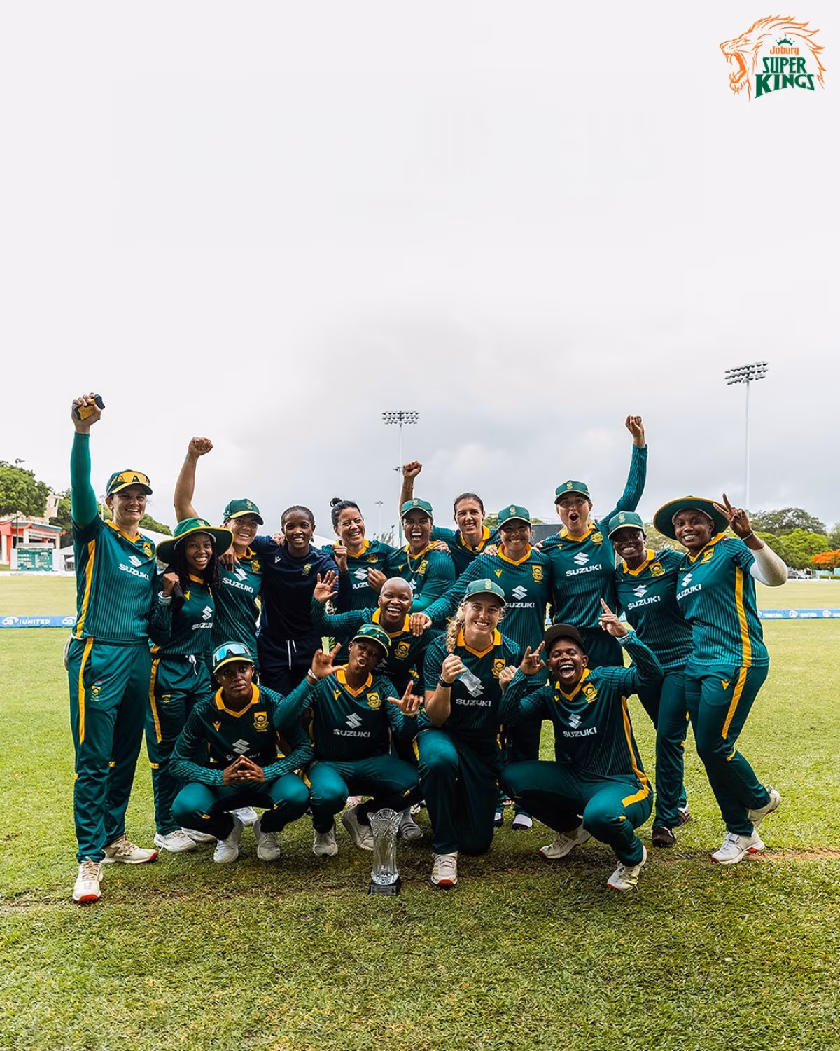 Joburg Super Kings Clinch ODI Series Victory Celebrating a golden mission on Barbados soil as South Africa seals a thrilling series win