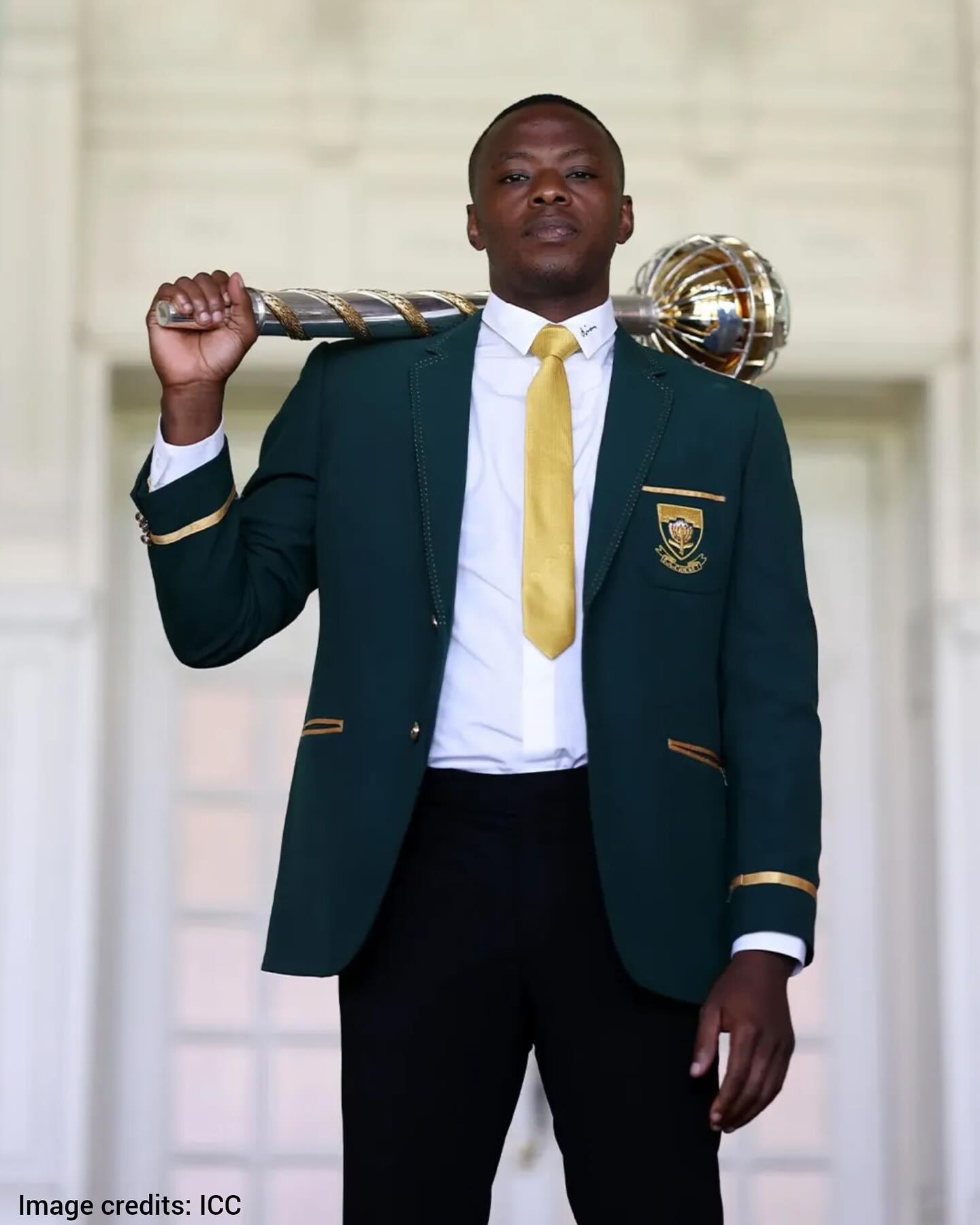 Kagiso Rabada Sports His Test Mace With Panache