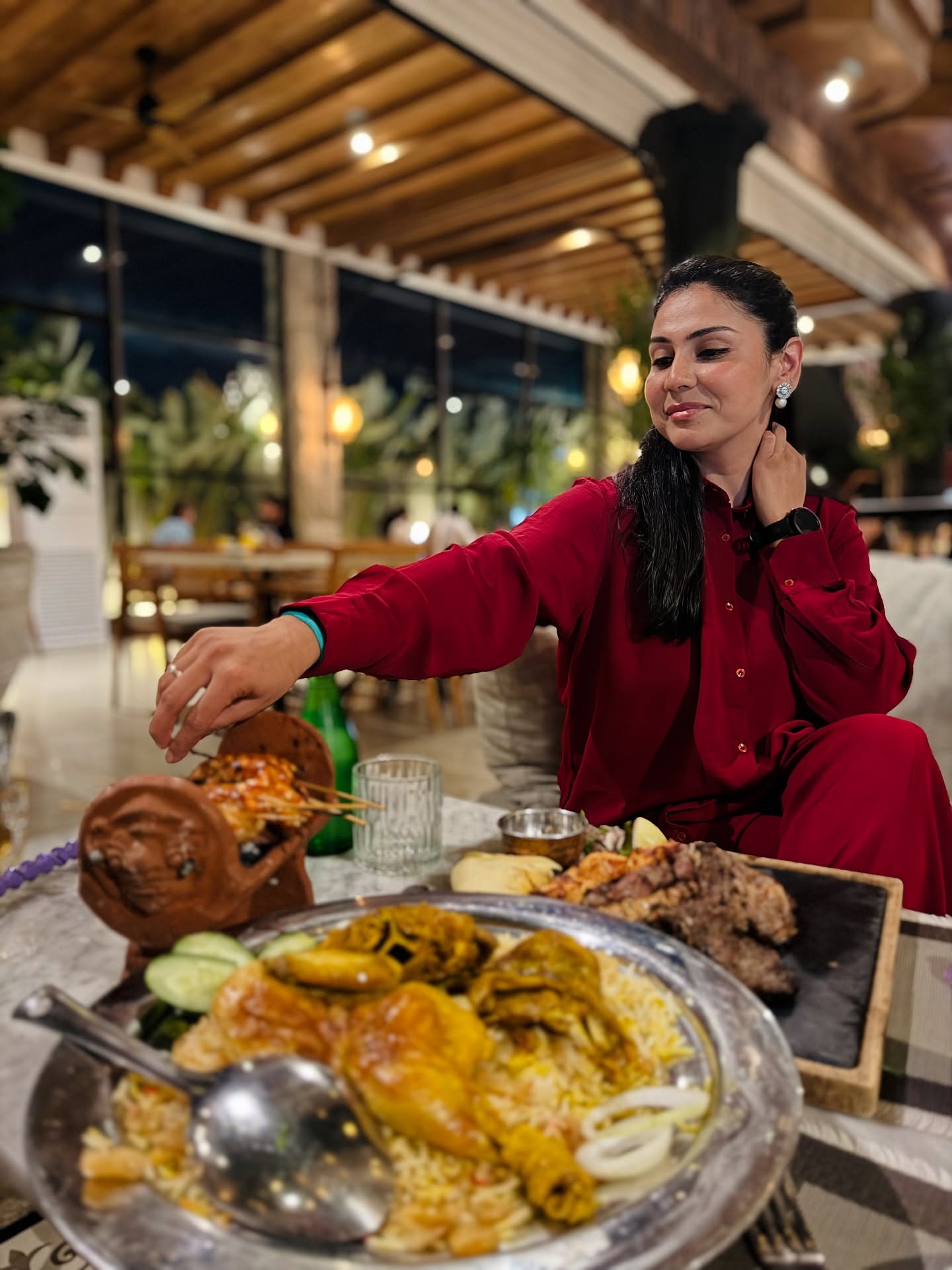 Kainat Imtiaz Dines at Al Jazeera Signature Bali
