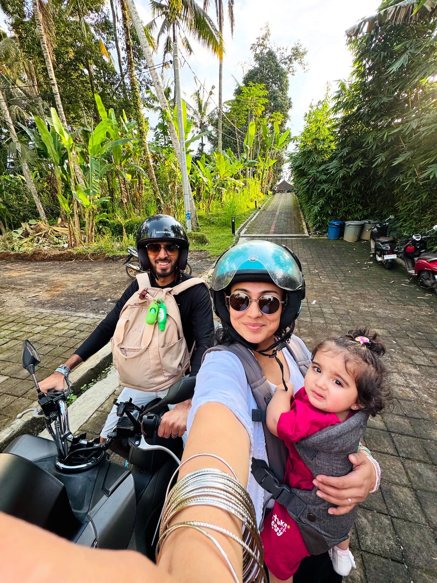 Kainat Imtiaz Embarks On Wild Biker Adventure In Bali Pakistani star Kainat Imtiaz begins a thrilling motorbike ride across Ubud, Bali Today!!.!
