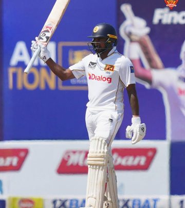 Kamindu Mendis Shines With Half Century Against Bangladesh