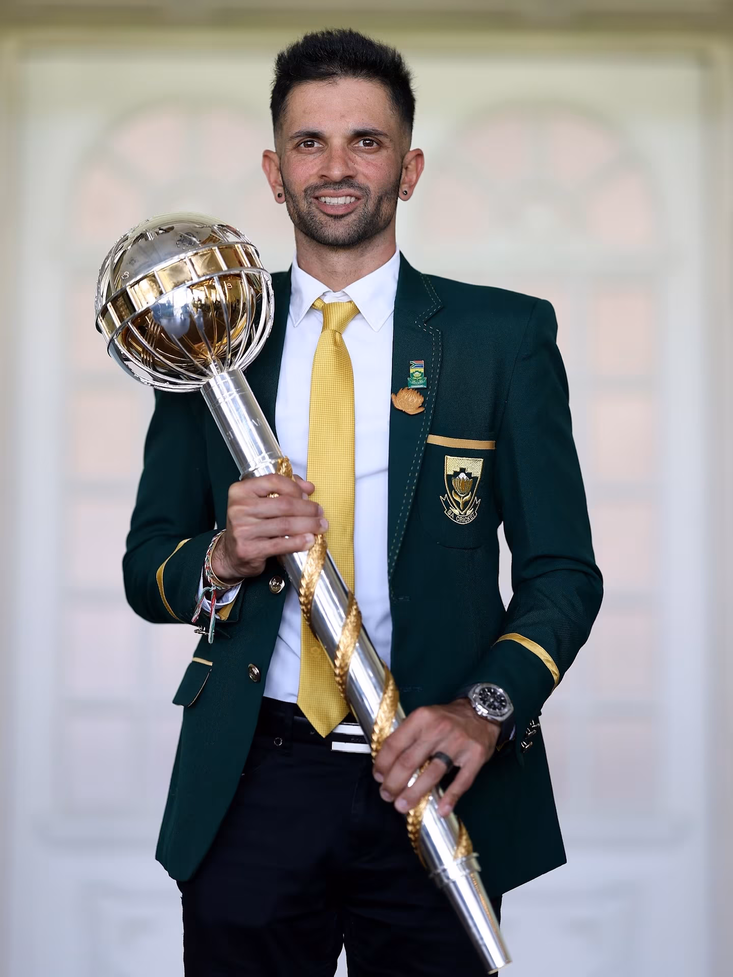 Keshav Maharaj Embraces Hanuman Faith On And Off Field Keshav Maharaj exemplifies inner power, sharing his IG tribute to faith - admired always!!