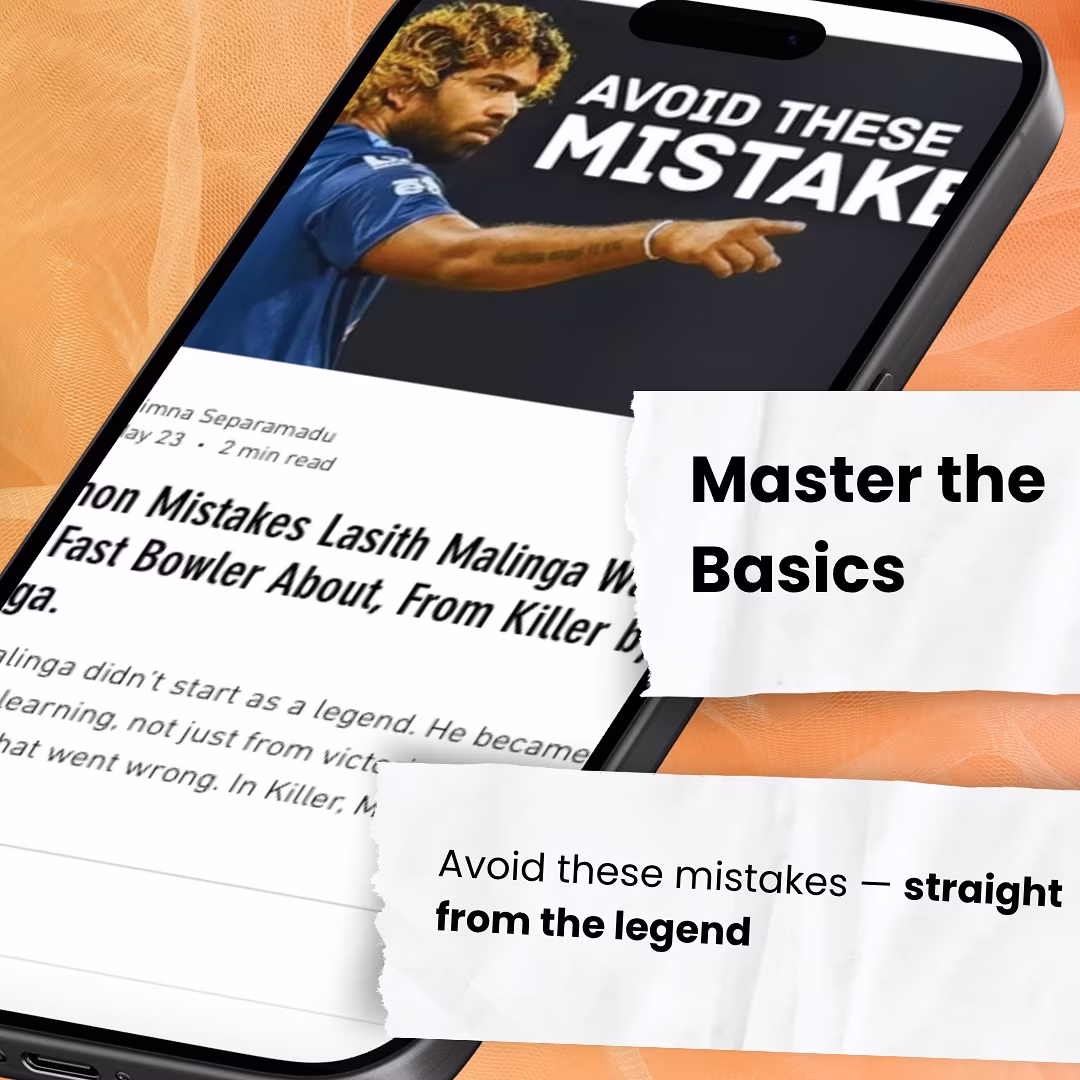 Killer Blog Unveiled By Lasith Malinga