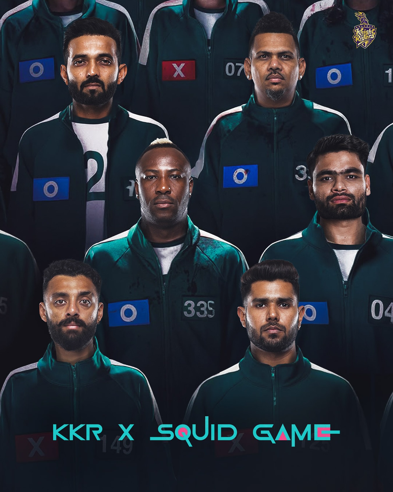 KKR Launches Squid Game Survival Challenge Digital engagement meets cricket passion as KKR polls fans with Squid Game twist—your pick