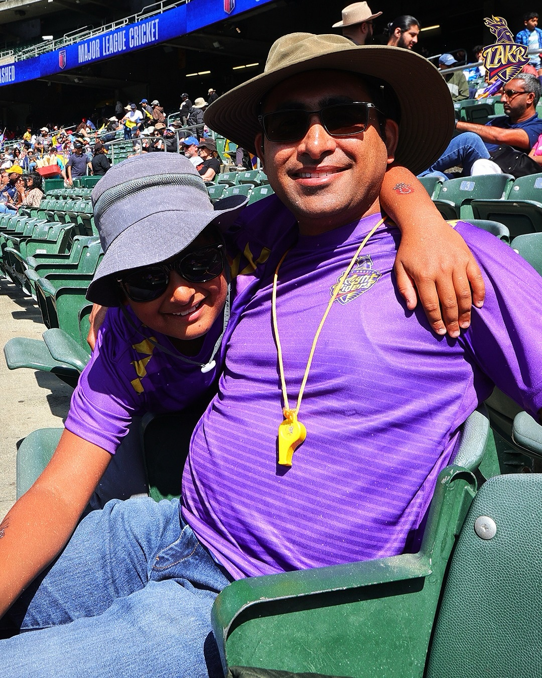 Knight Riders Celebrate Cricket And Father’s Day Vibes