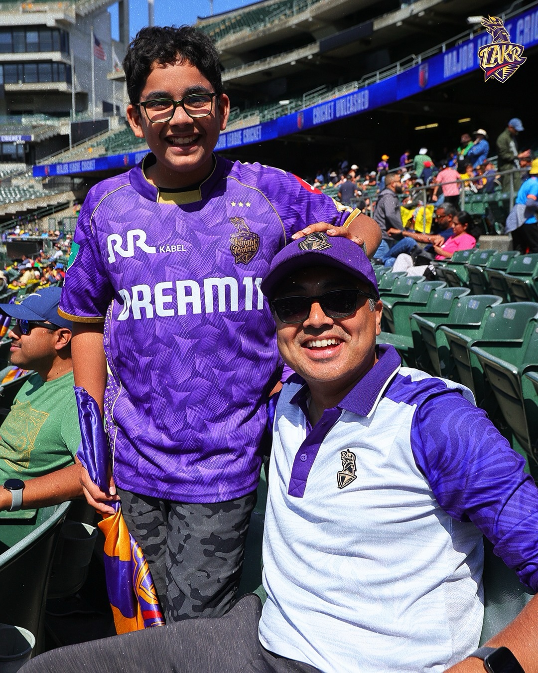 Knight Riders Celebrate Cricket And Father’s Day Vibes