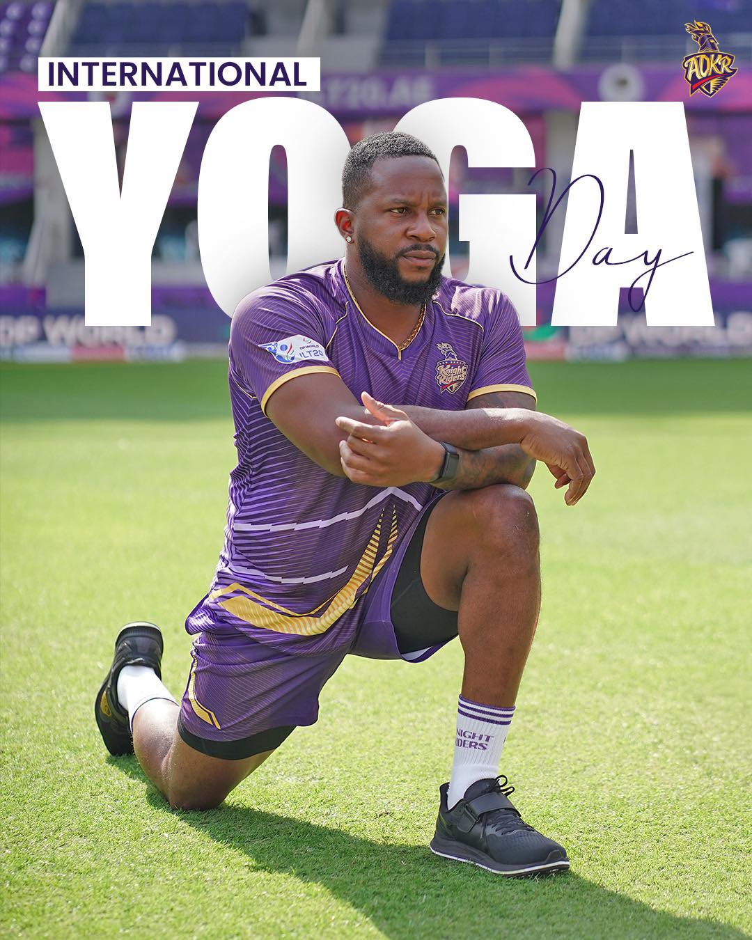 Knight Riders Embrace Balance On International Yoga Day